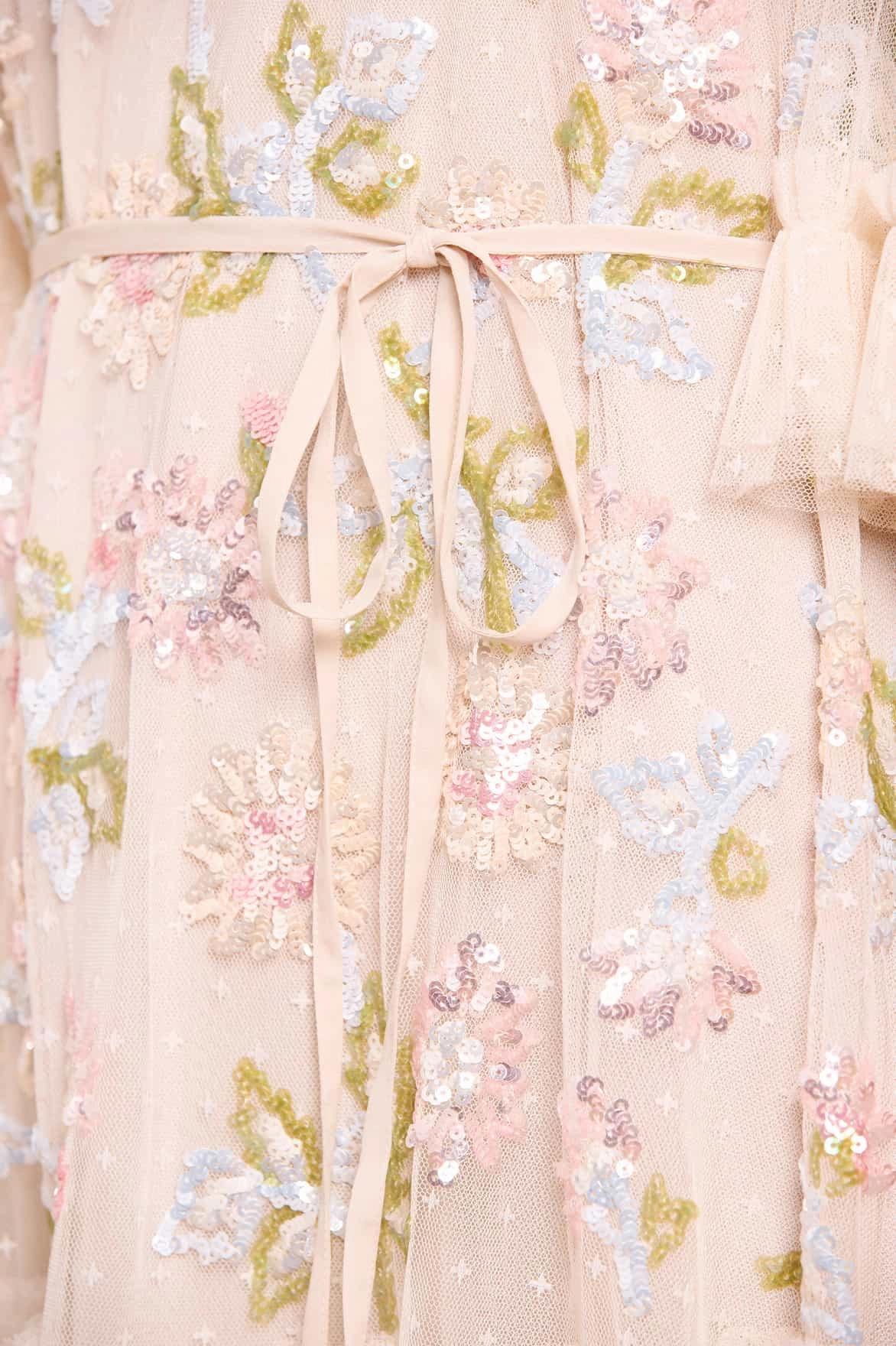 Chic Spirit Sequin Dandelion Gloss Mini Dress