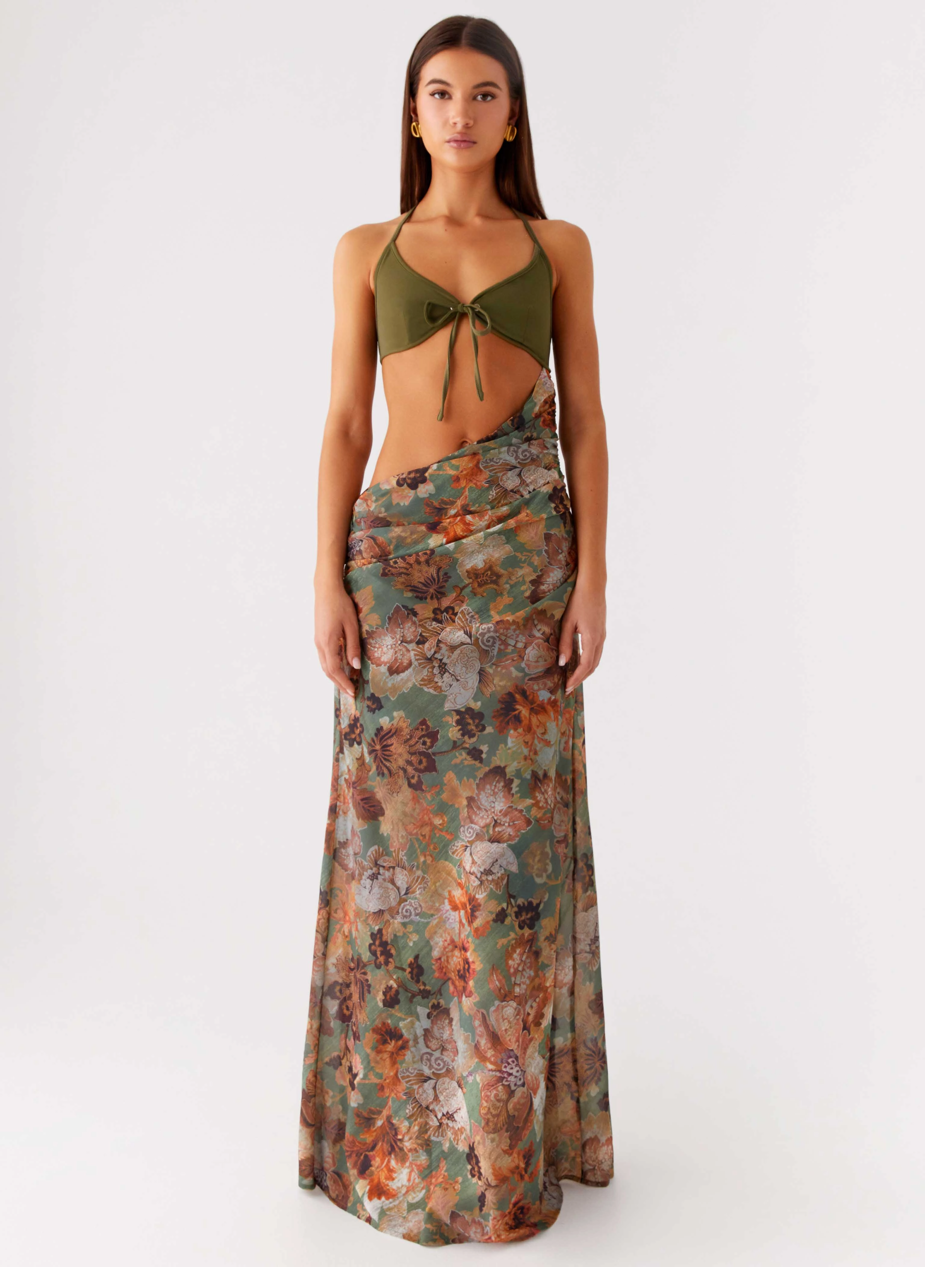 Overgrown Maxi Dress - Vintage Blossom