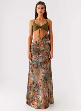 Overgrown Maxi Dress - Vintage Blossom