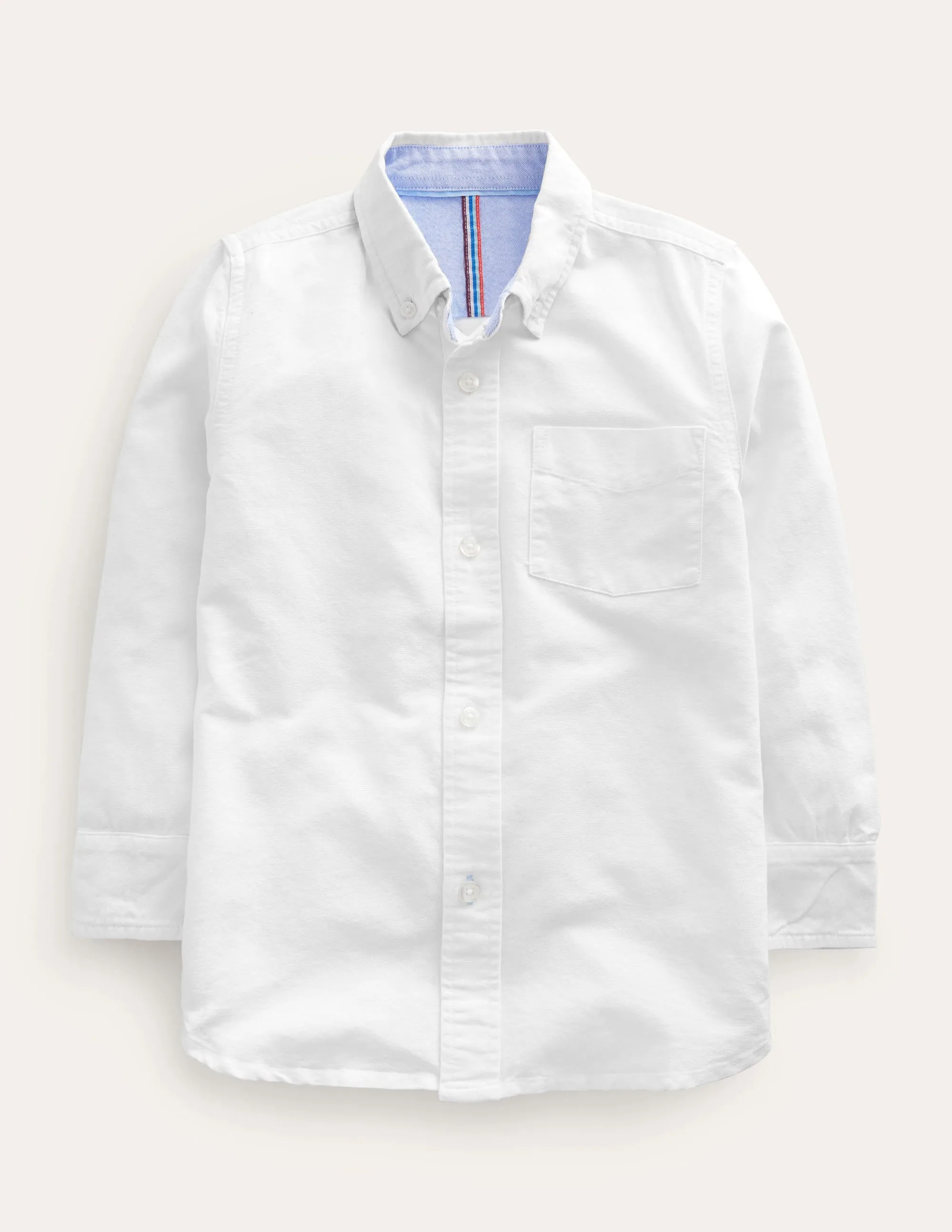 Moisture Wicking Fabric Oxford Shirt-White
