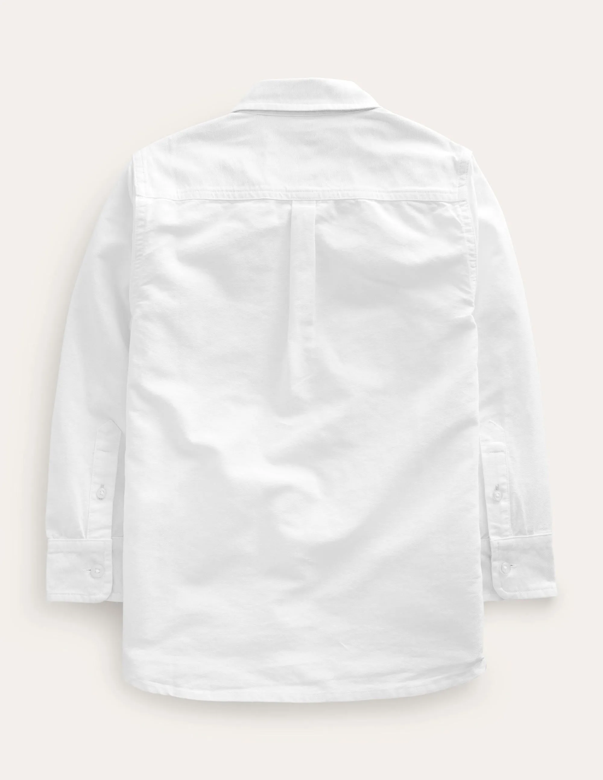 Oxford Shirt-White RecycledBlend