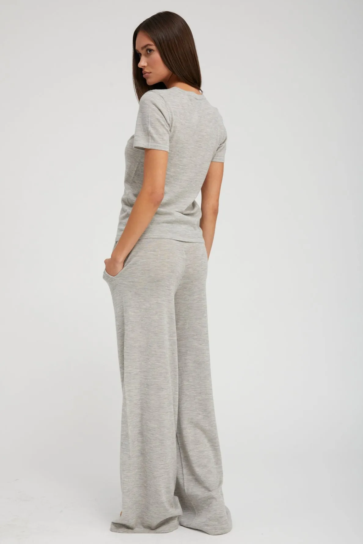 Simple Shirt Oxford Ultra Fine Cashmere Tee