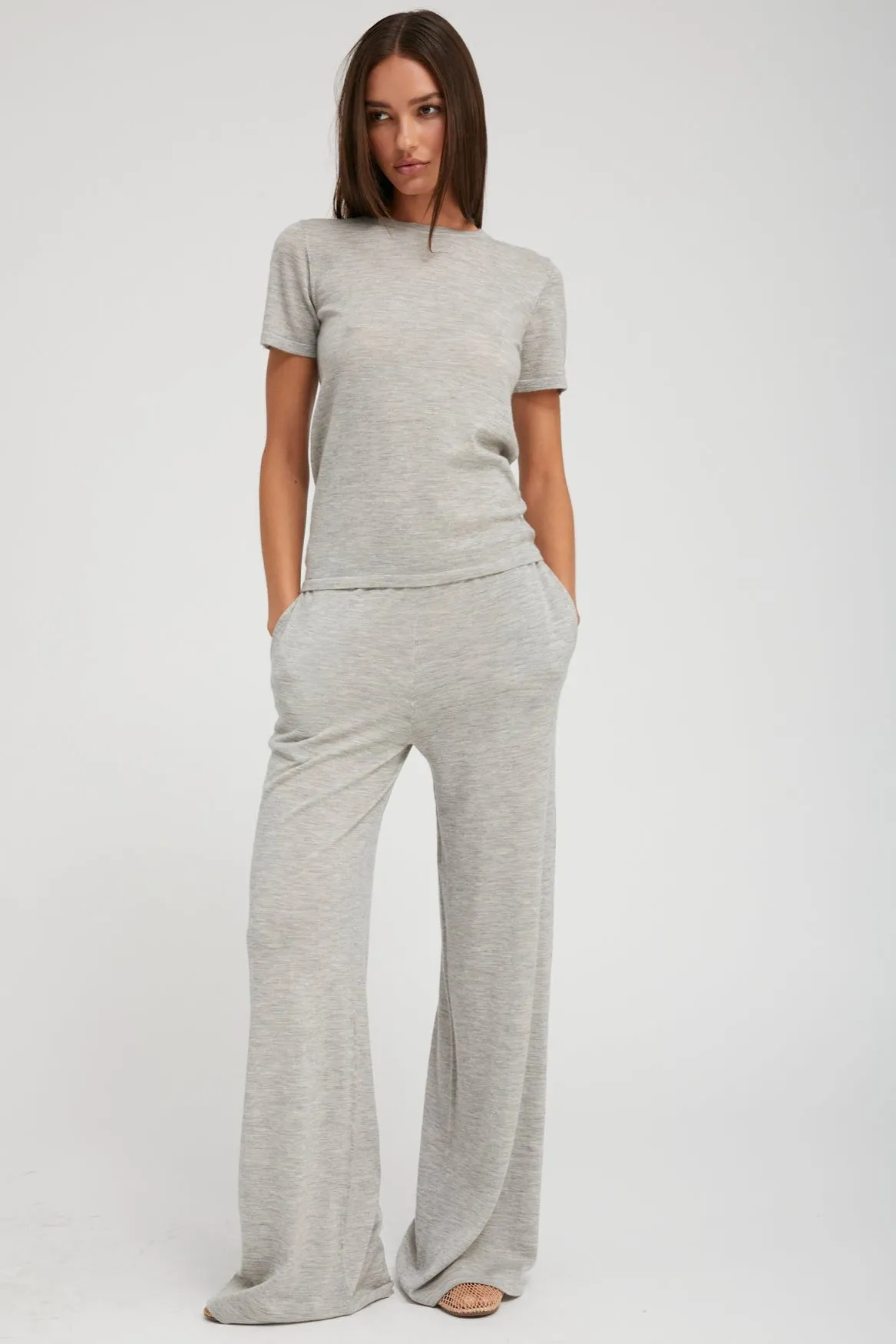 Thermal Insulation Layer Oxford Ultra Fine Cashmere Tee