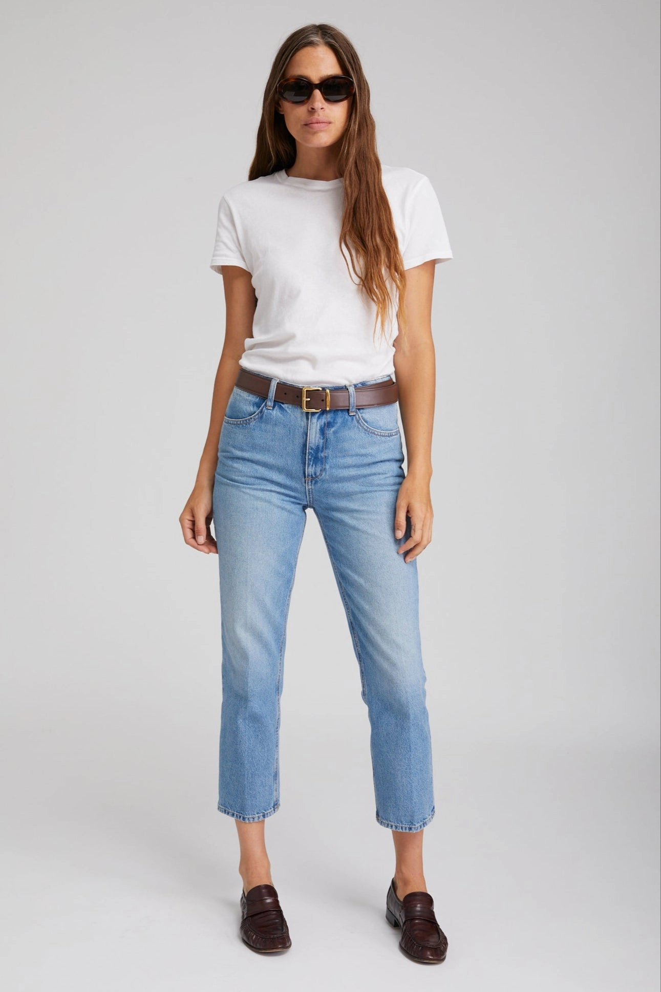 Everyday Comfort Fit Paradis Crop Straight Leg Denim