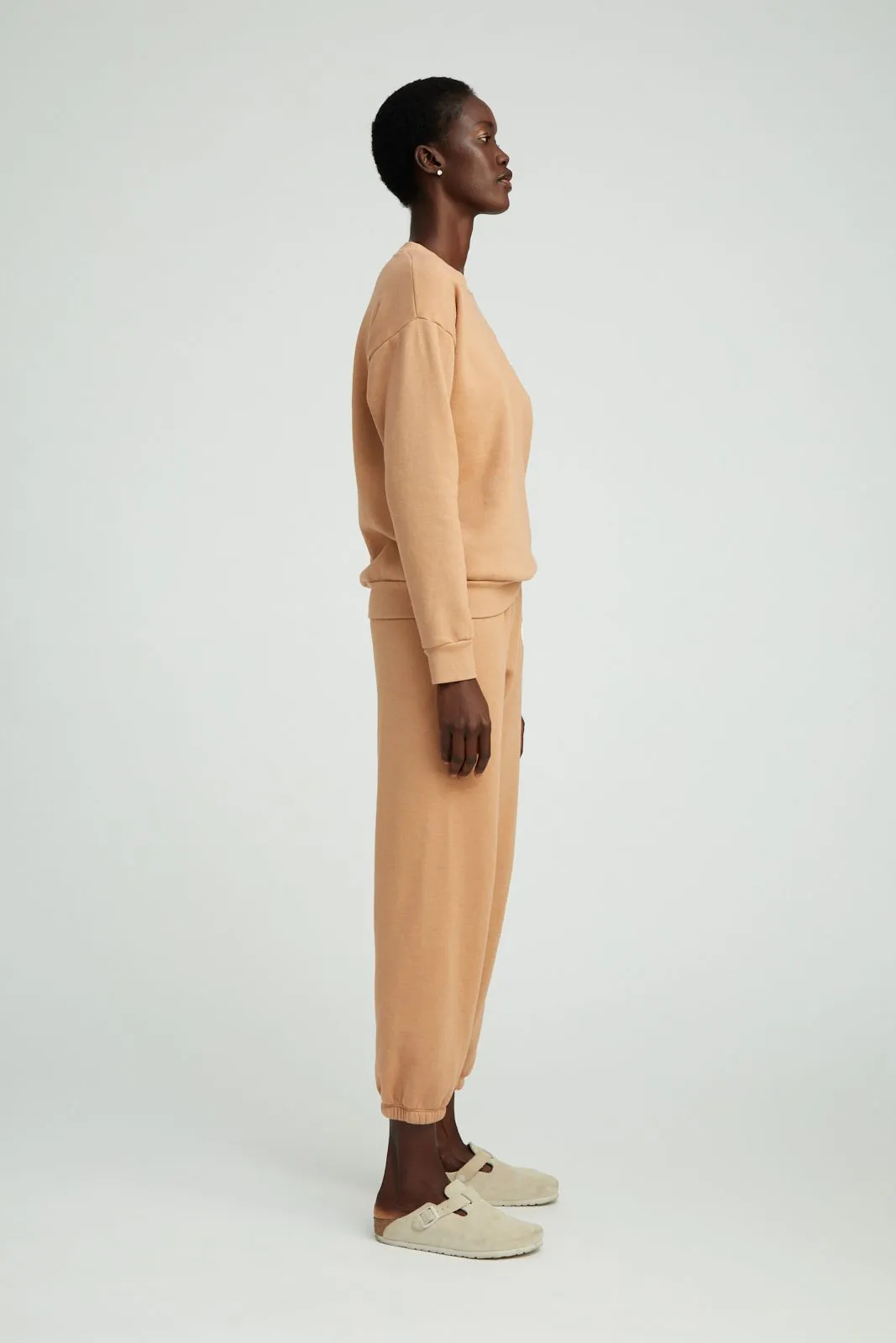 Peach Logo Sweatshirt BreathableMeshPanels