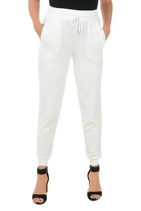 Wrinkle Free Fabric Snag Proof Fabric Pearl Pocket Jogger Pant