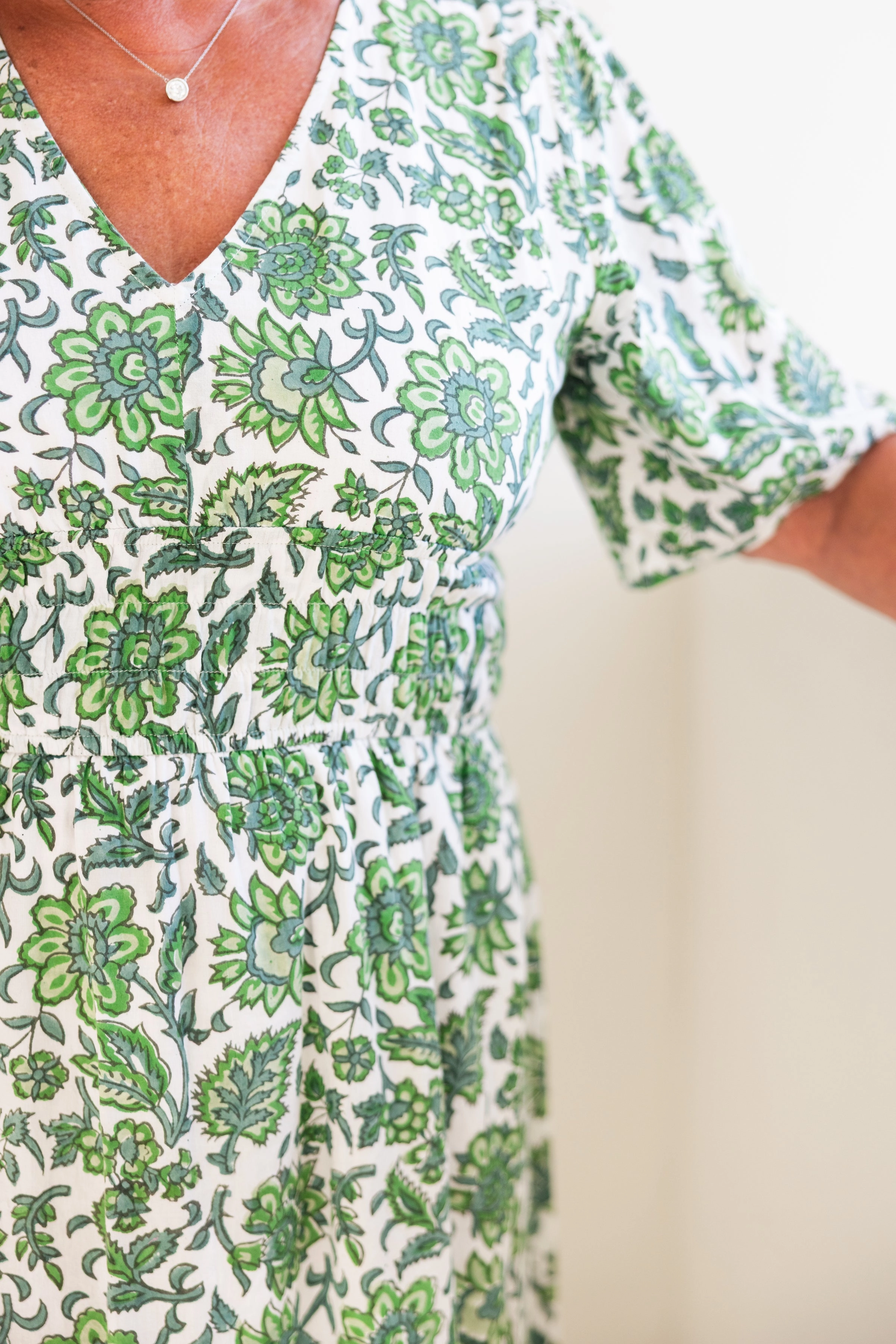 Subtle Lines Lexington Dress Mojito