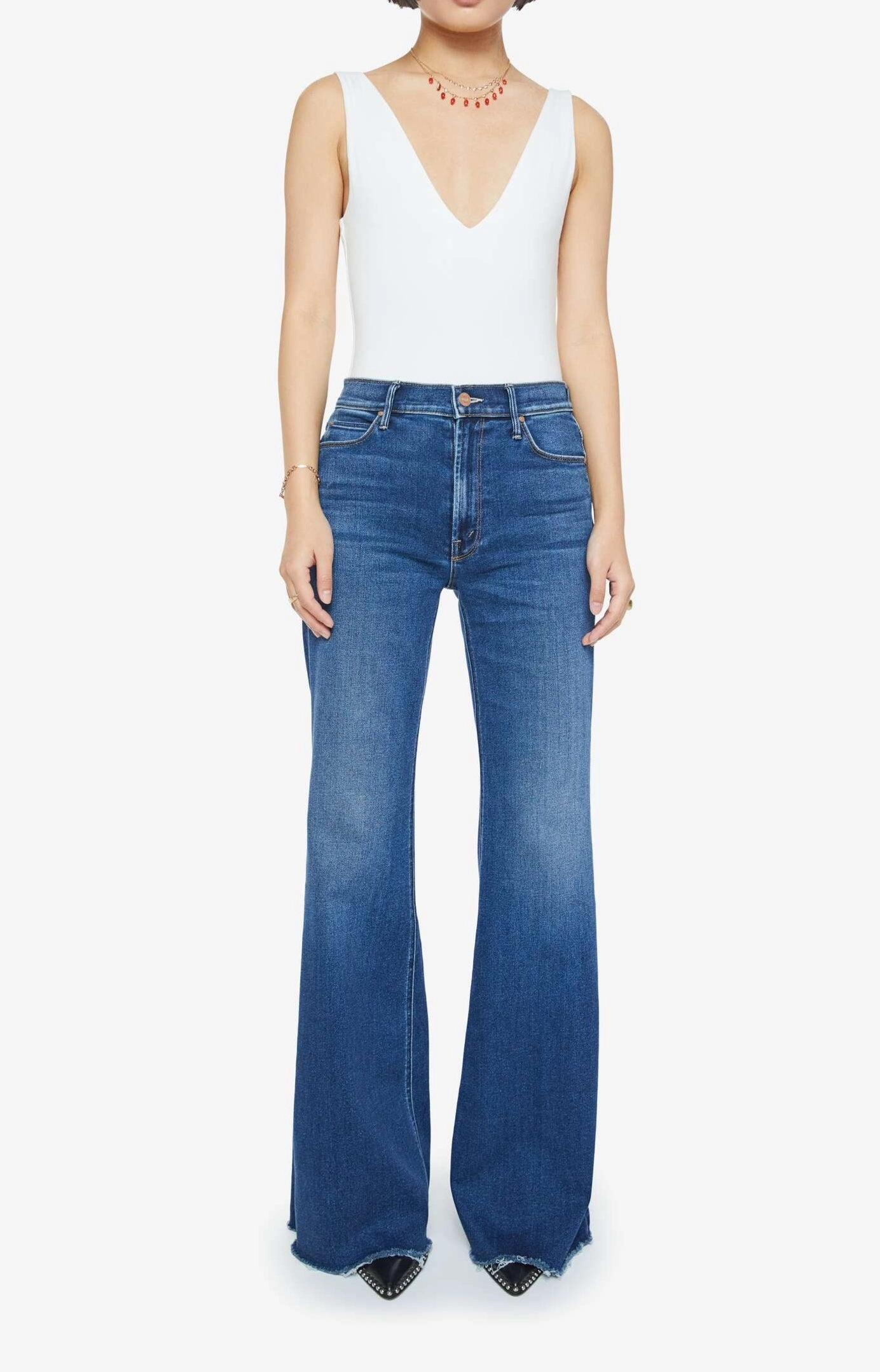 Lil Doozy Fray in Scorchin Hot Straight Leg Design Casual Movement