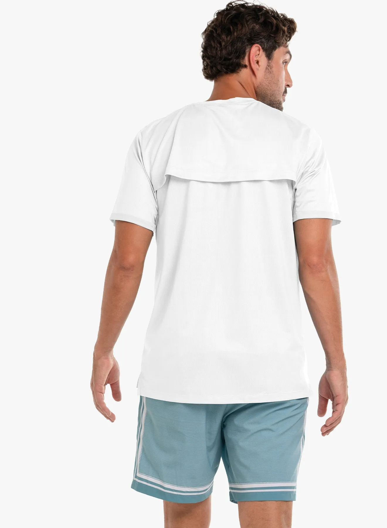 Picklball Short Sleeve Crew Timeless Cut BreathableMesh