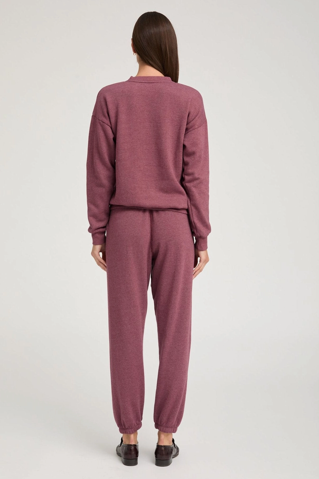 Pinot Heart Sweatpants Easycare Interlock Weave