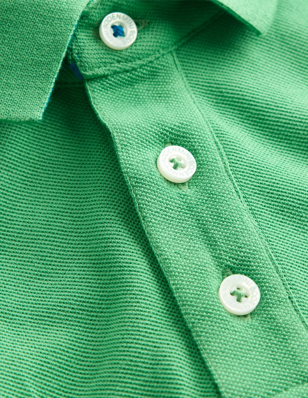 Piqu Polo Shirt-Aloe Green WrinkleFree Fabric