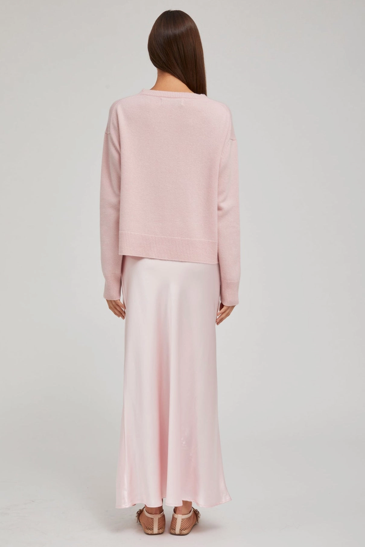 Pixie Cashmere Boxy Sweater Glow In The Dark Accent Trim ShockAbsorbing