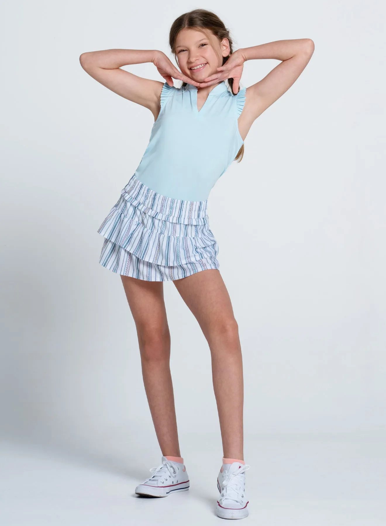 Winter Hoodie Pleat Me Up Tank