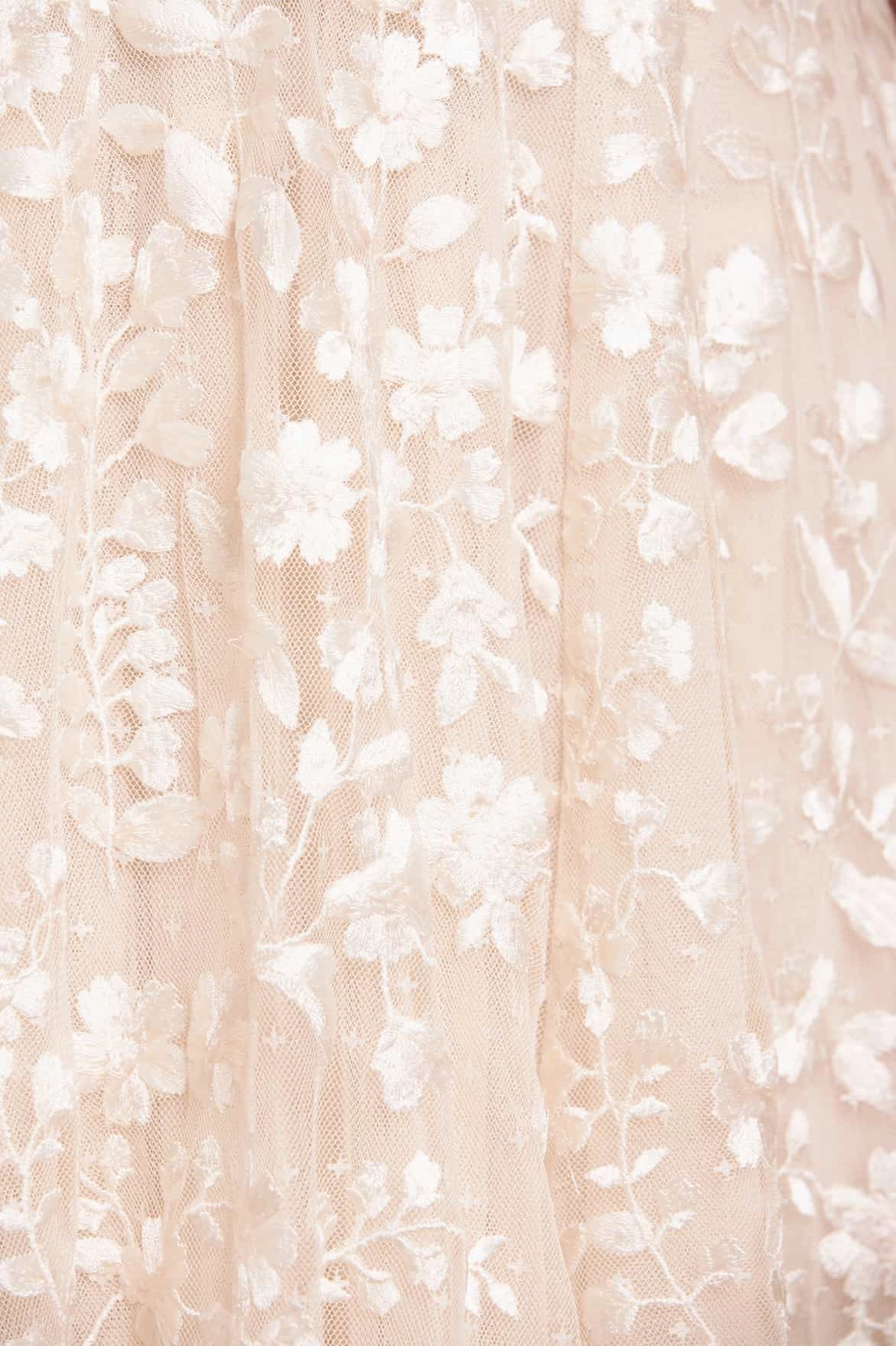 Winter Layering Bold Elegance Posy Pirouette One-Shoulder Ankle Gown