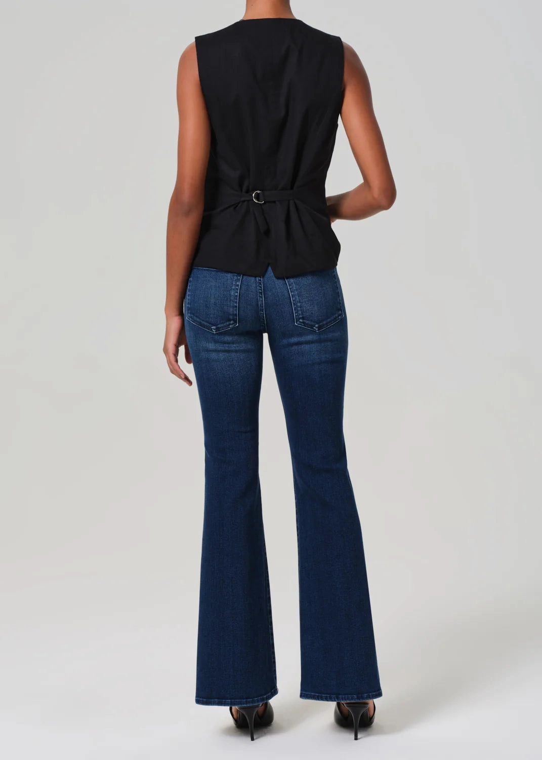 Slim Holiday Vibes Teen Outfit Lilah Flare With Welt Pocket in Marvita