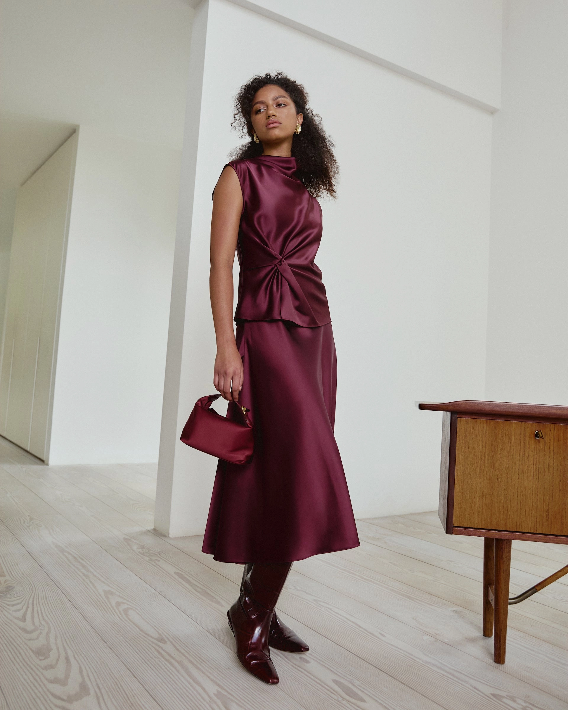 Beth Skirt Utility pocket work mode