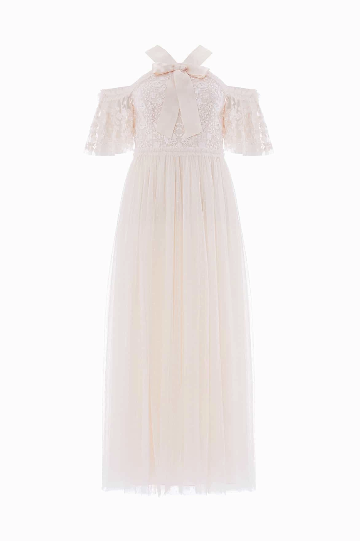 Minimal Design Signature-Style Primrose Bodice Ankle Gown