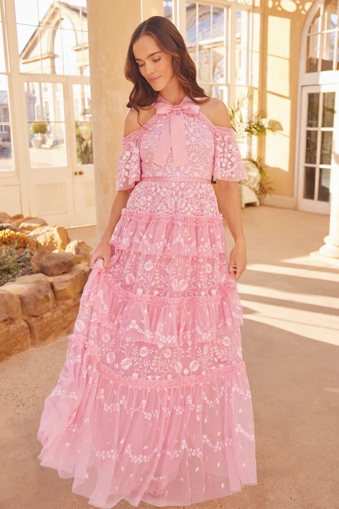 Smooth Shape Primrose Gown