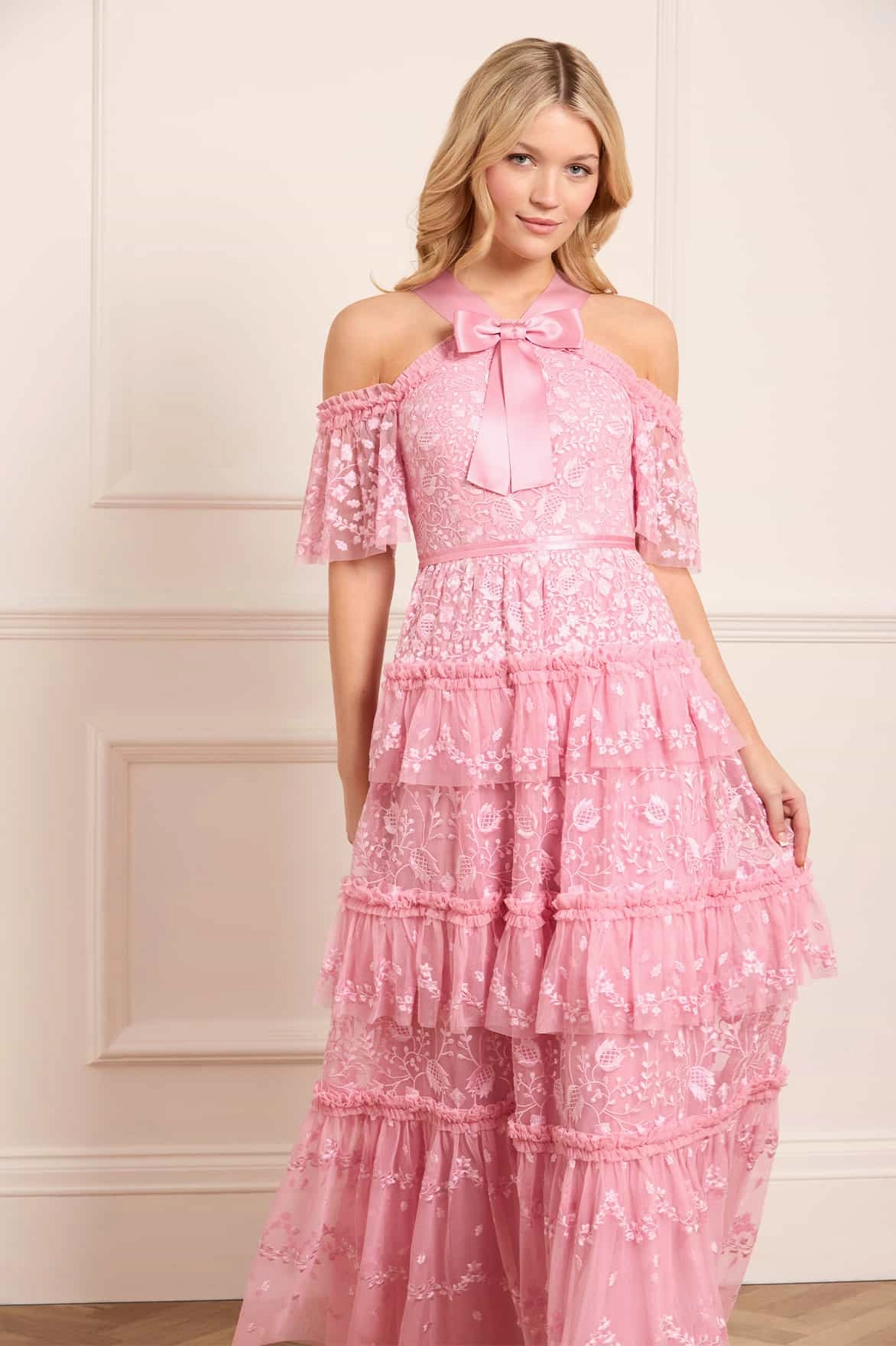 Primrose Gown Silky-Lining Maternity-Fit