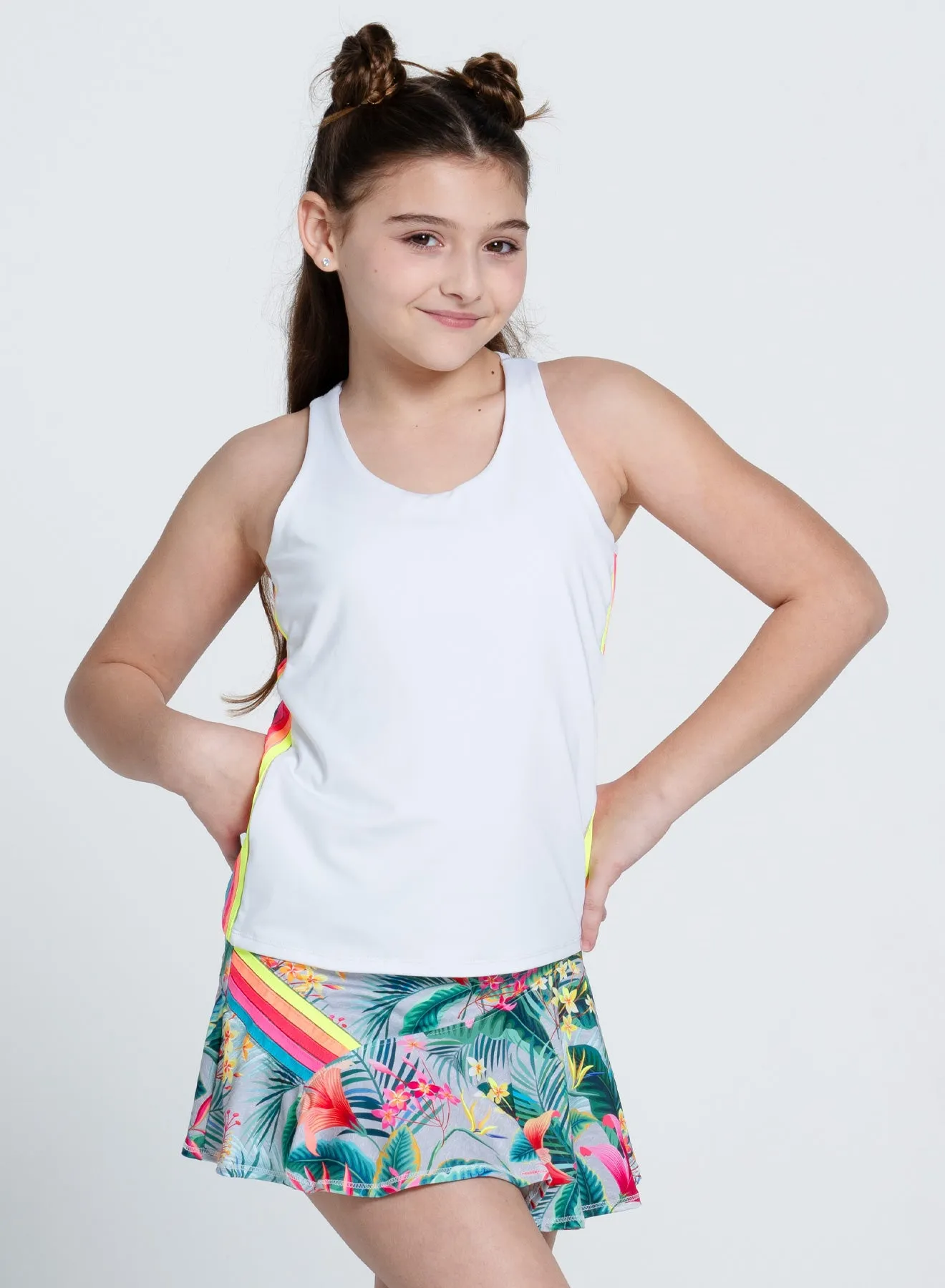 Sporty Cardigan Prisma Stripe Tank