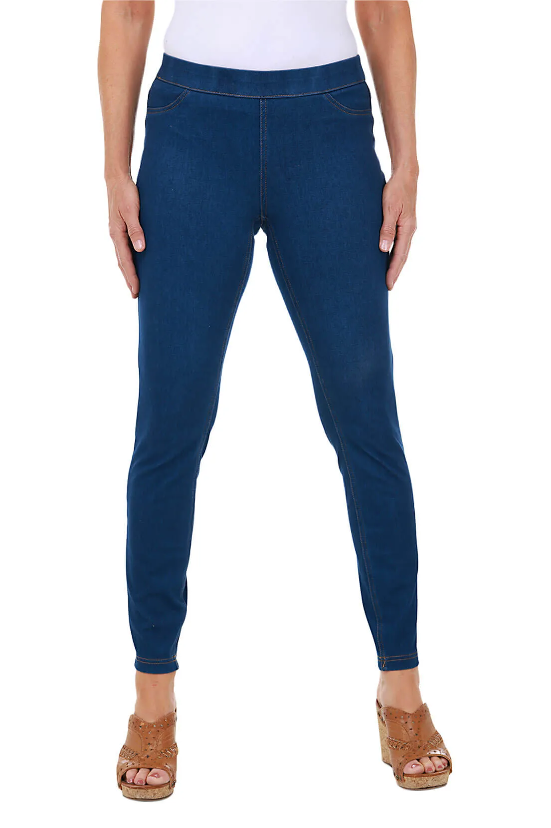 Walk Friendly Fit Flex Pull-On Ankle-Length Jegging