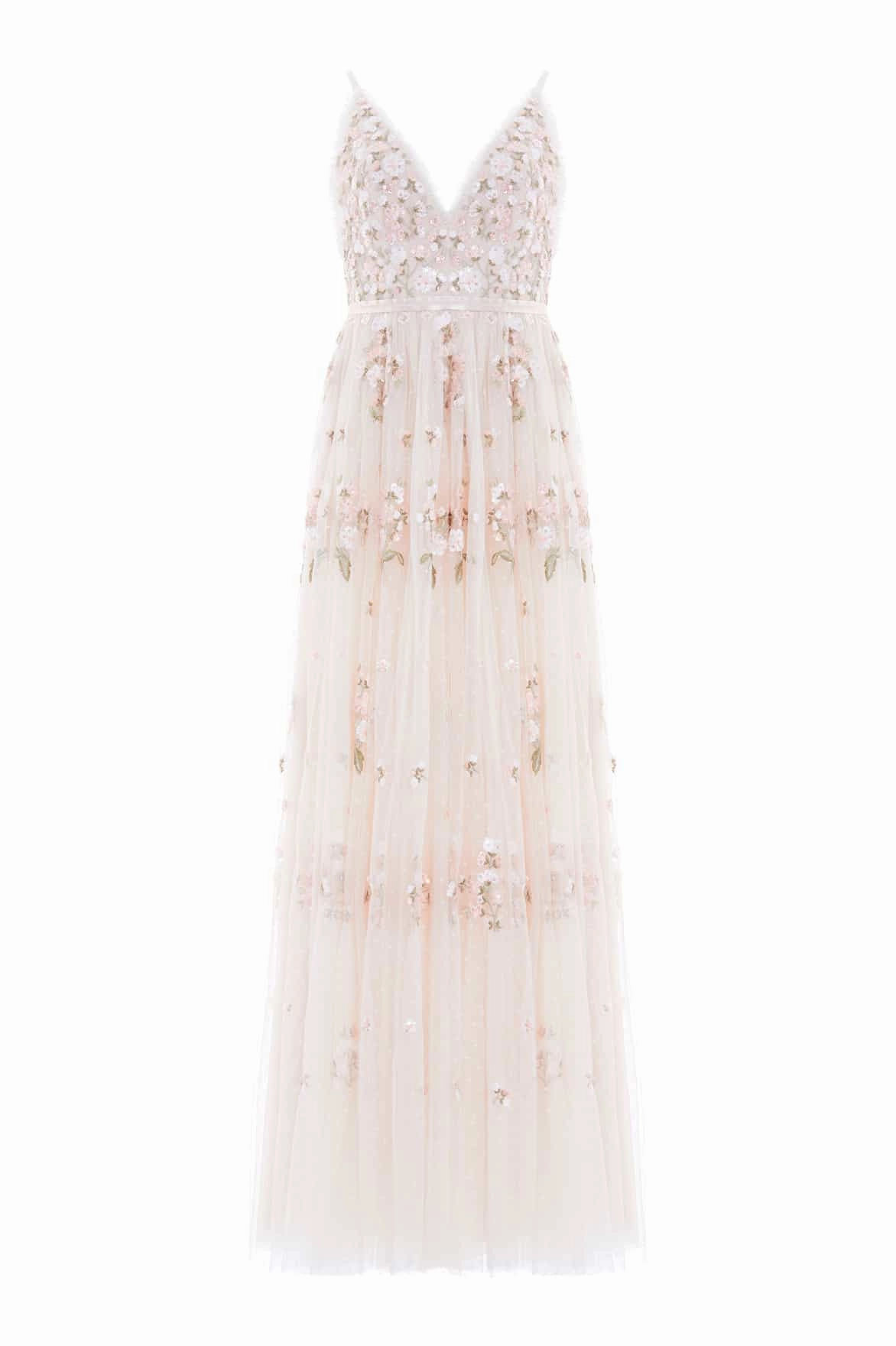 Comfortable Silhouette Posy Cami Gown