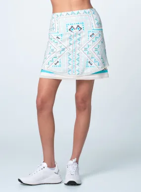 Mohave Blues Skort 17.5" Versatile Waist Water Resistant Finish