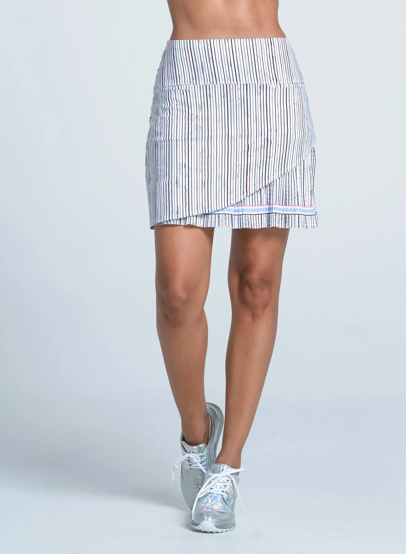 Peek A Blue Skort 17.5" Wool blend