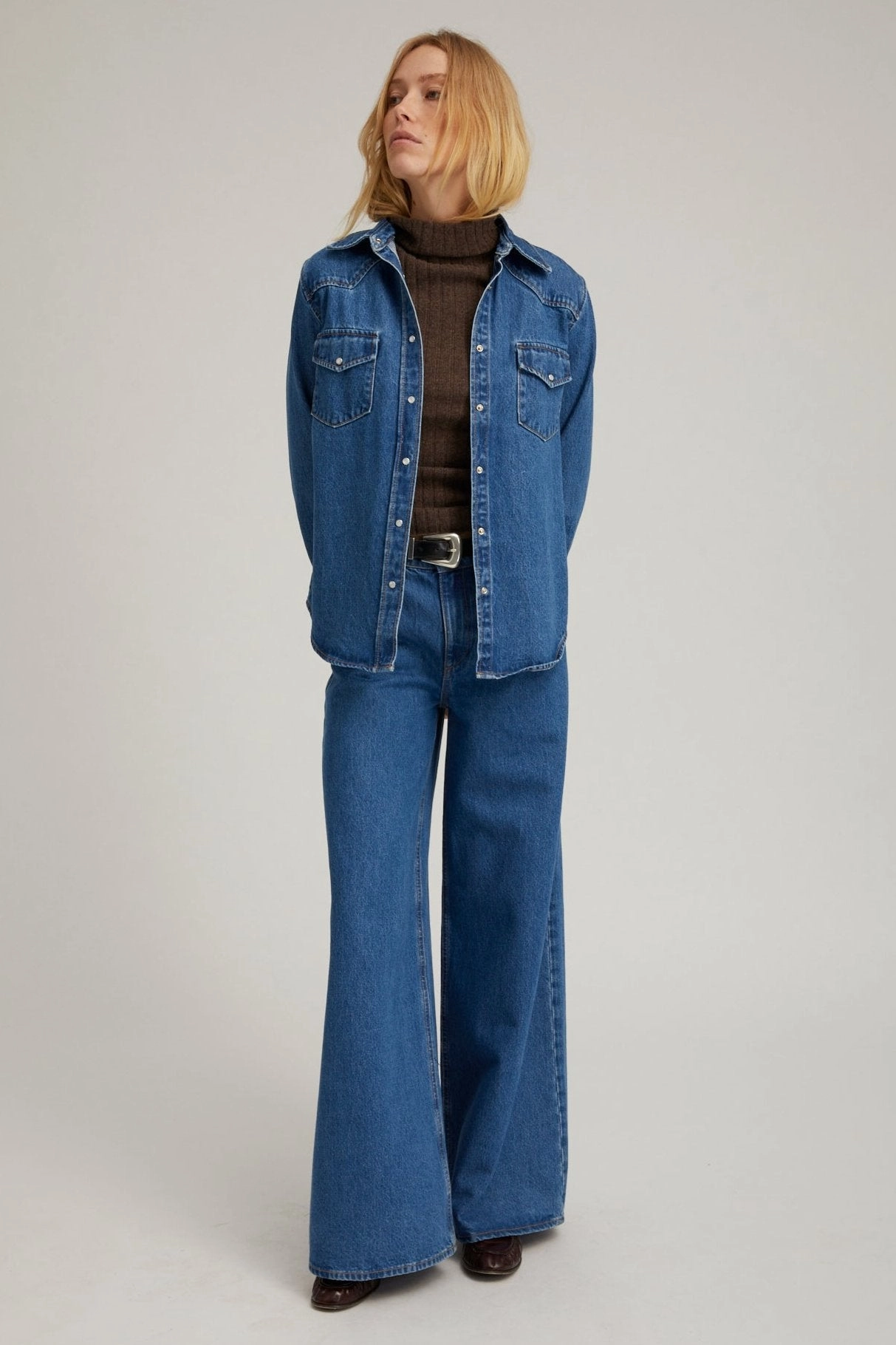 Coco Wide Leg Denim Move Comfort