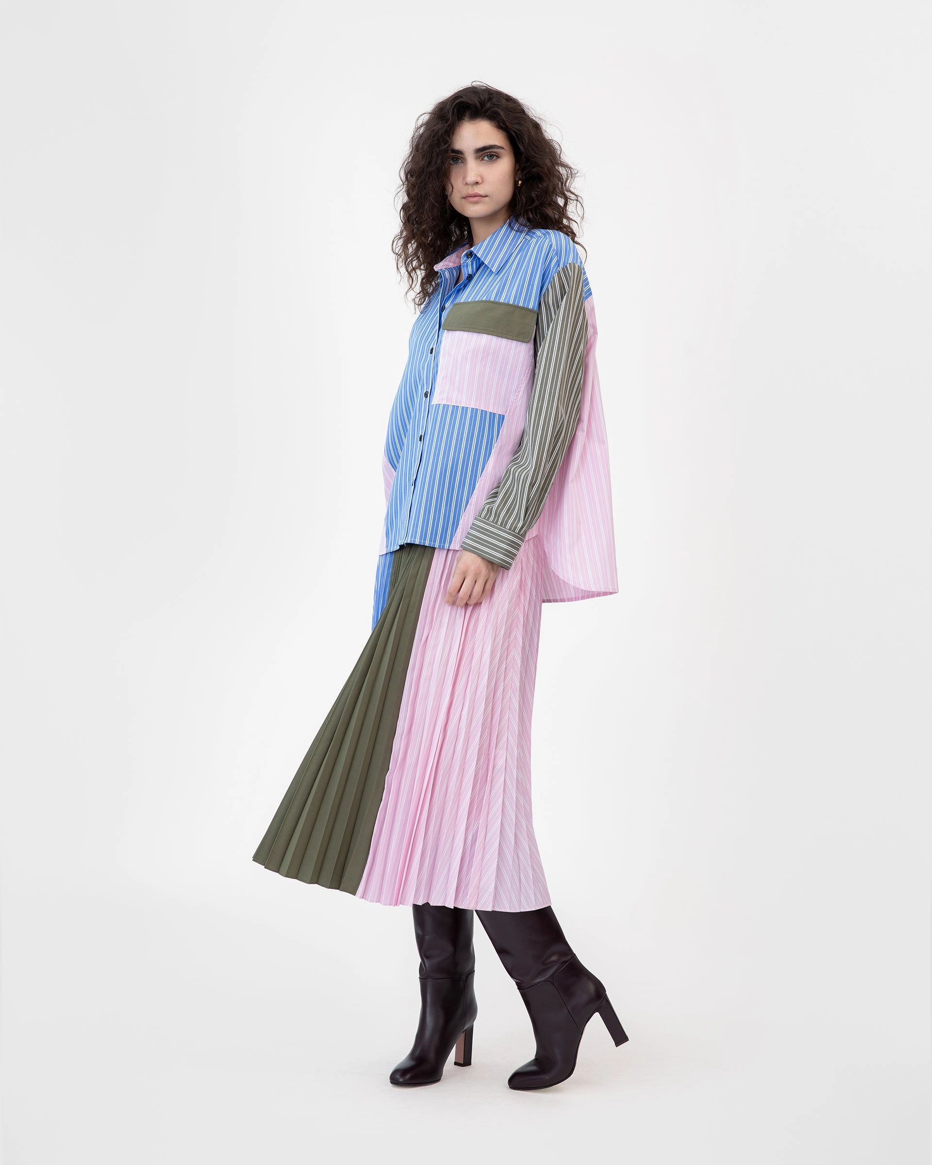 Angie Skirt Linen blend