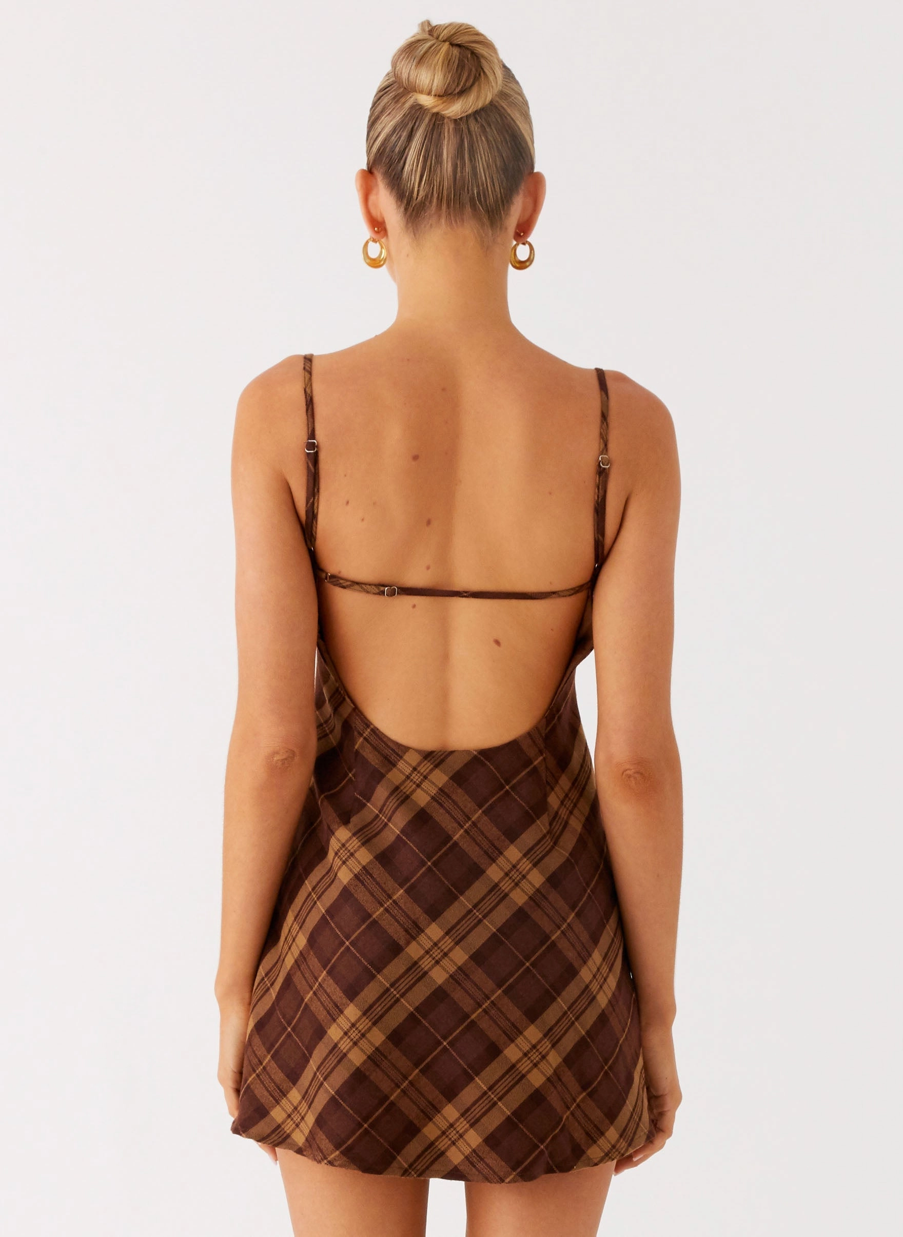 Radio Star Mini Dress - Plaid