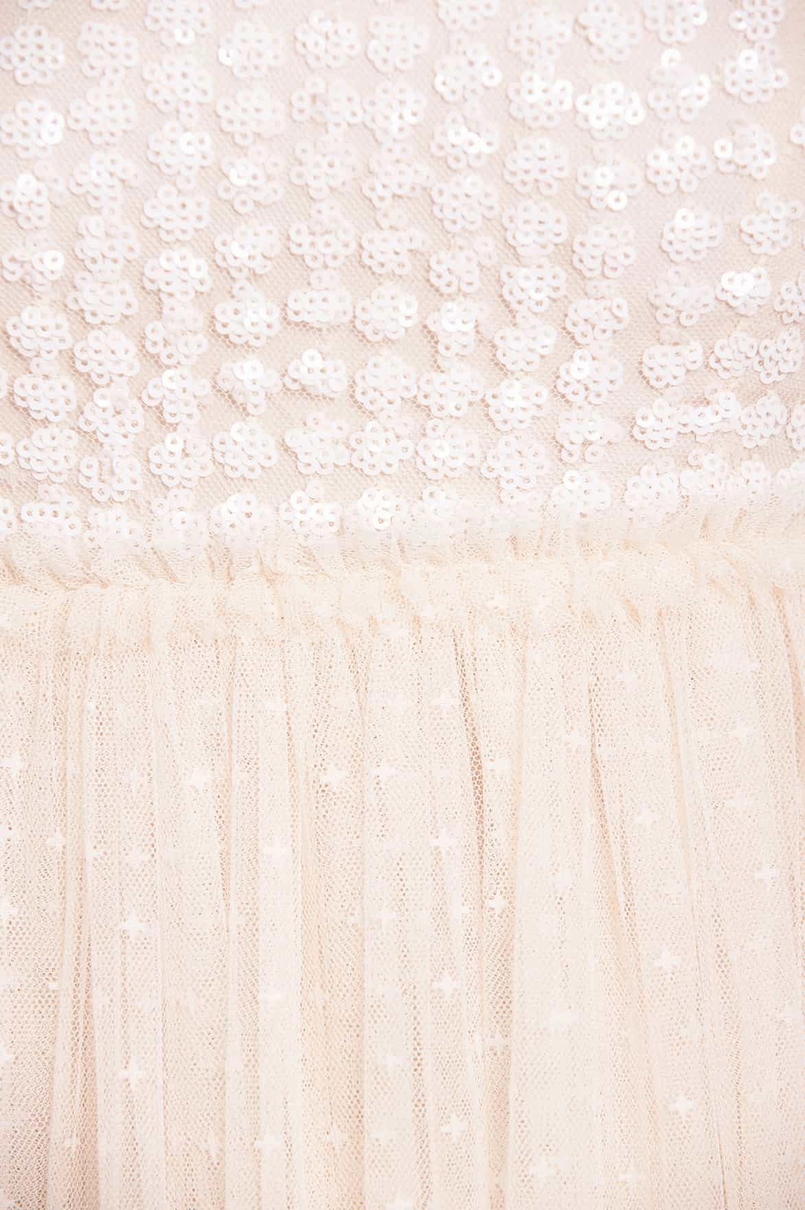 One-Shoulder Raindrop Bodice One-Shoulder Ankle Gown