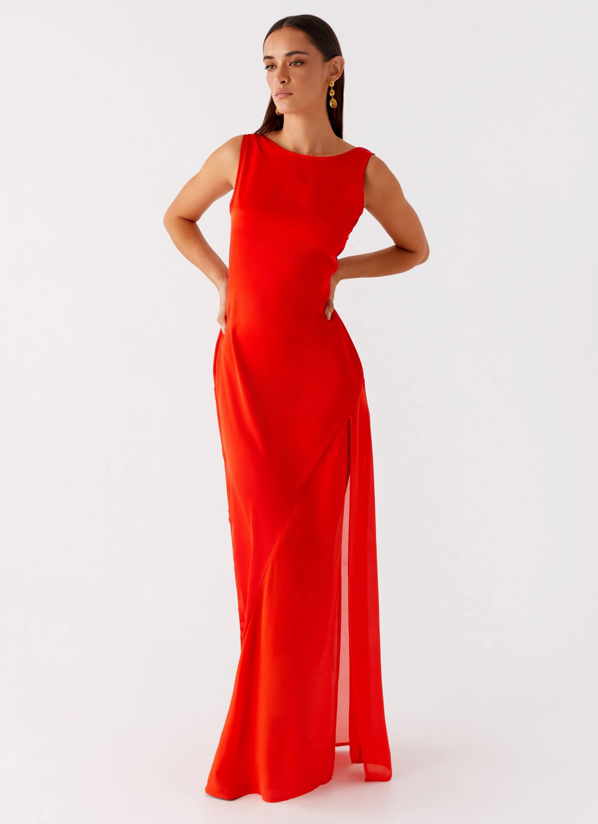 Ramiro Maxi Dress - Red