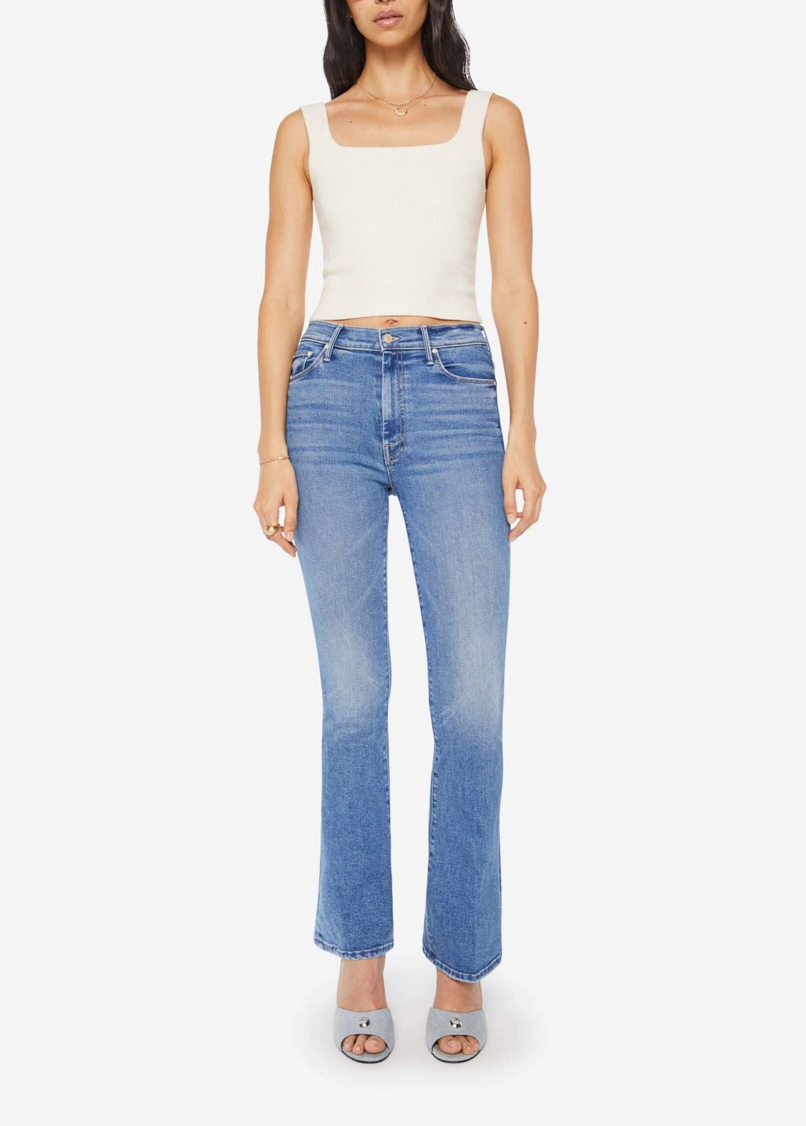 Friction Free Inner Lining Laser Cut Edges High Waisted Weekender Skimp in Swing and A Miss