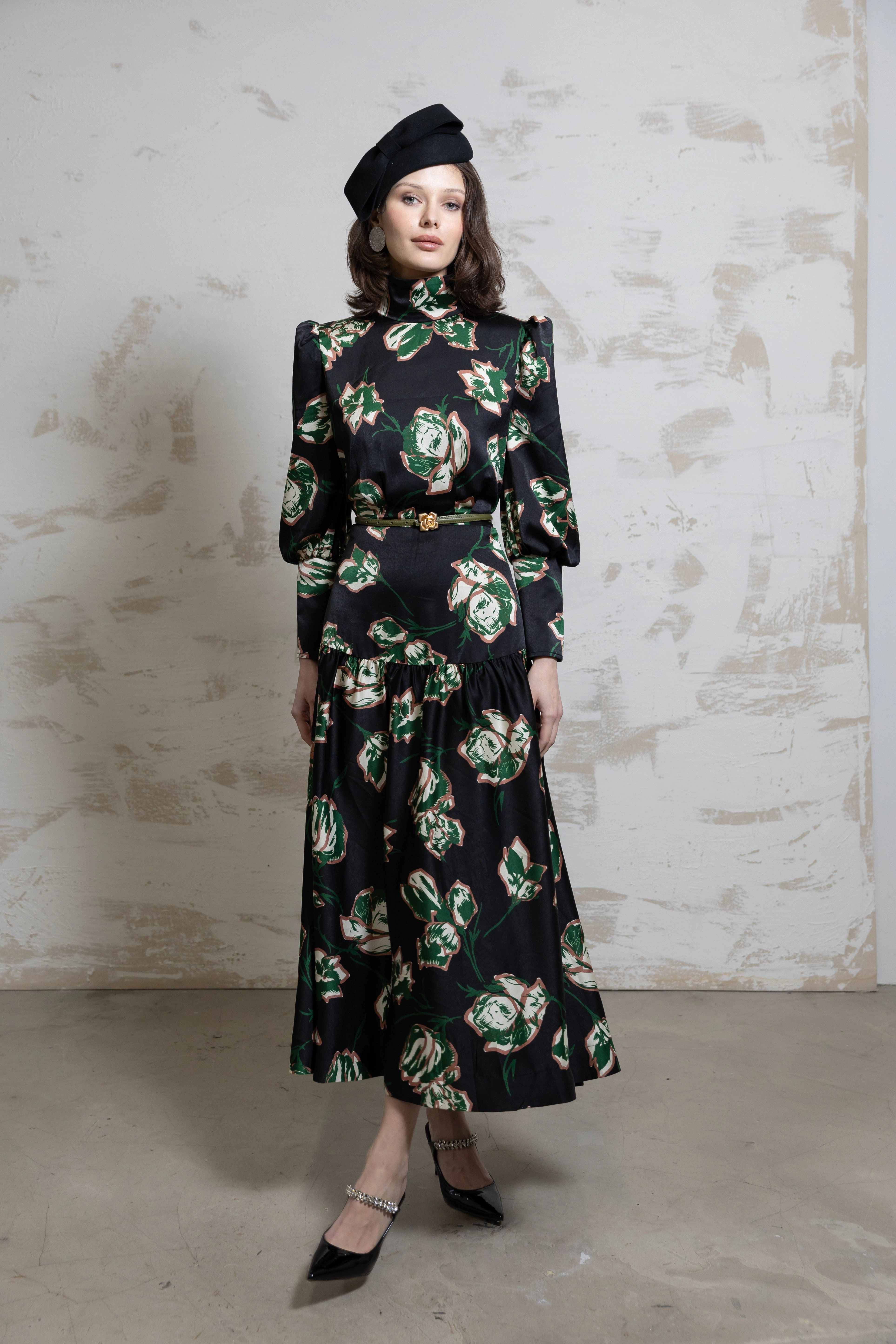 Tie-Detail Rebecca Dress