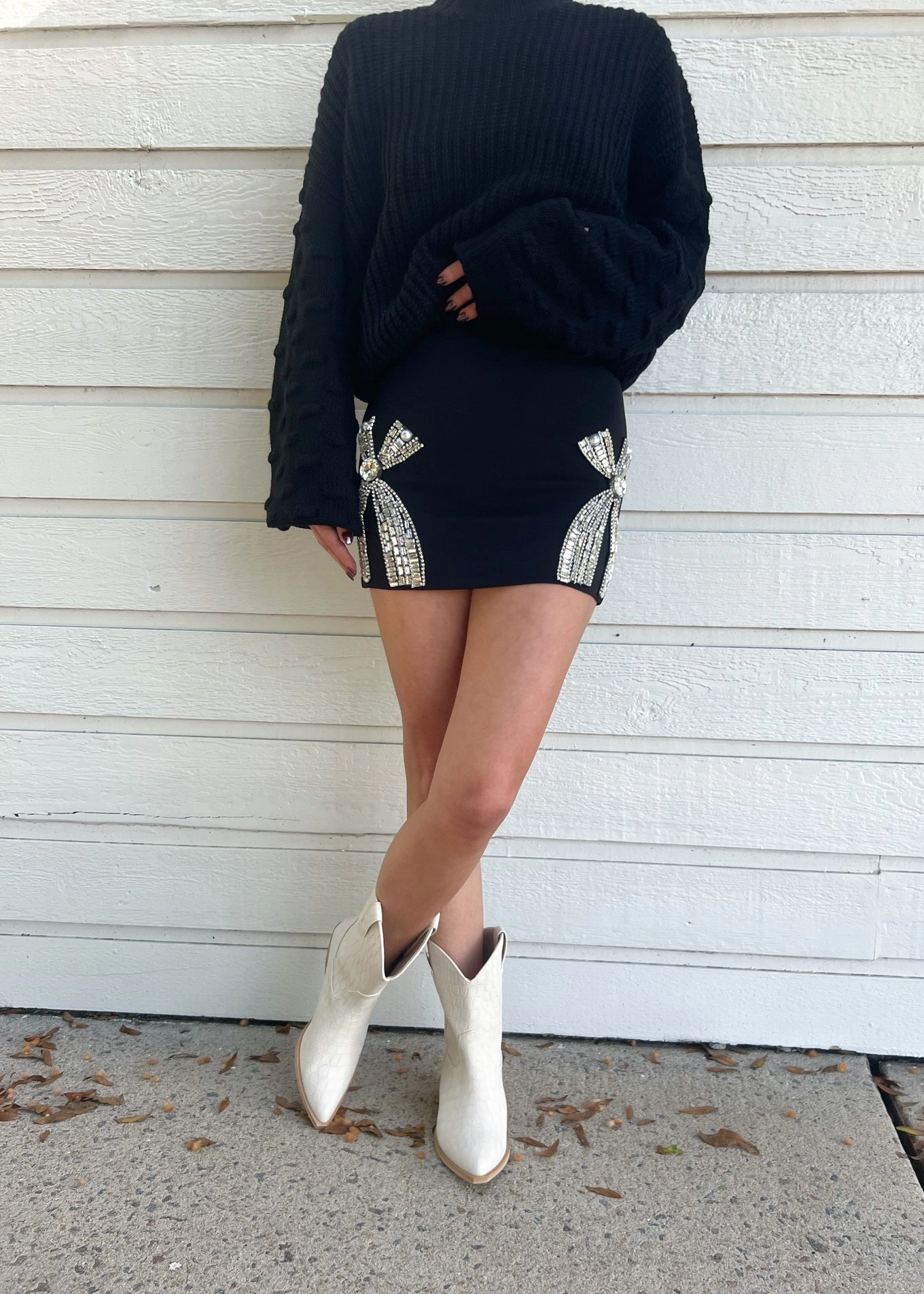 MAUDE MINI SKIRT Light Outfit