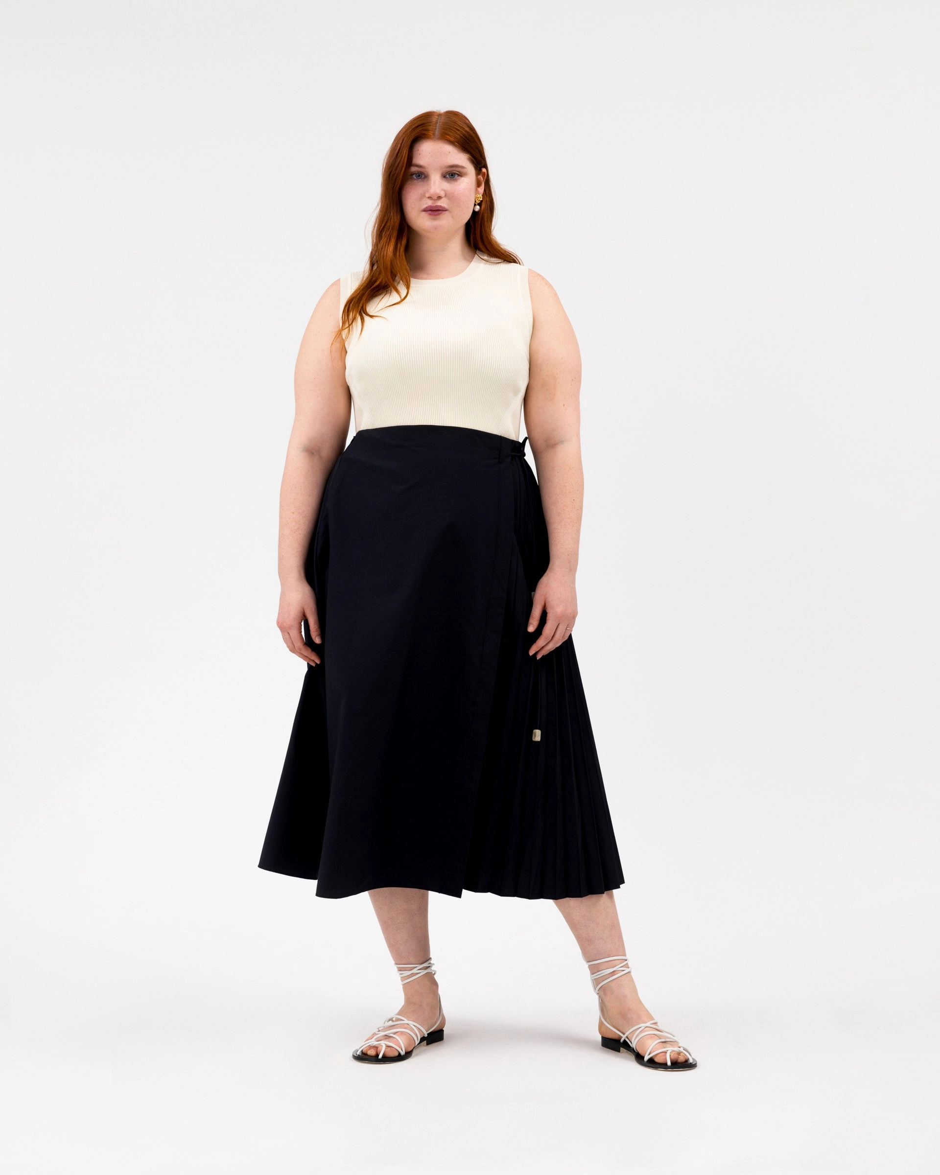 Shivon Skirt Distressed finish