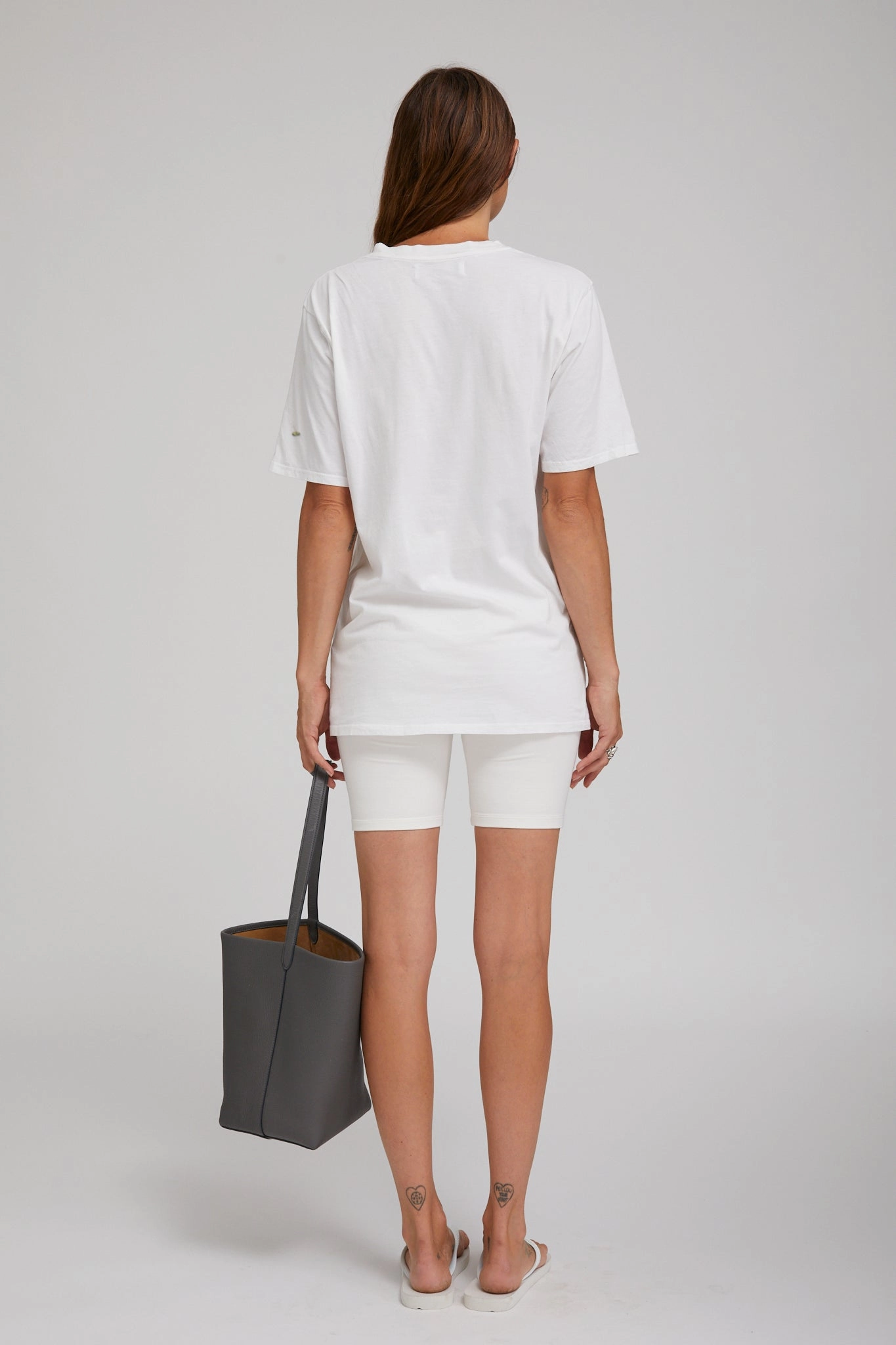 Anti Pill Finish AbrasionResistantFabric Off White City Biker Shorts