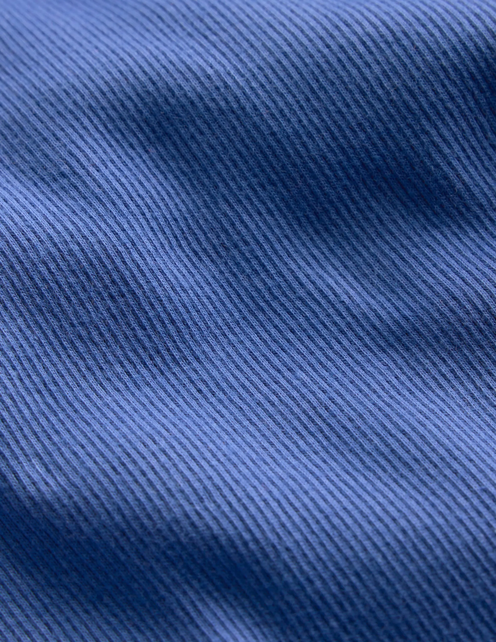 Ribbed Long Sleeve T-shirt-Bluejay Casual Layers Chilly Weather Style