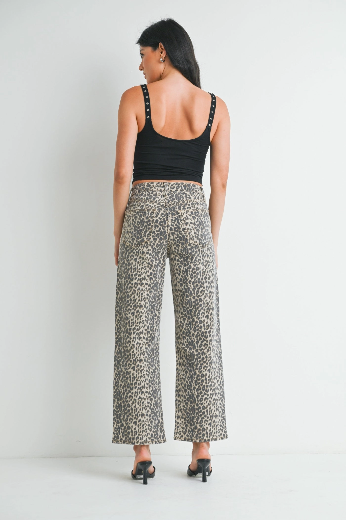 BELLA LEOPARD PRINT JEANS City Walk Smart Casual