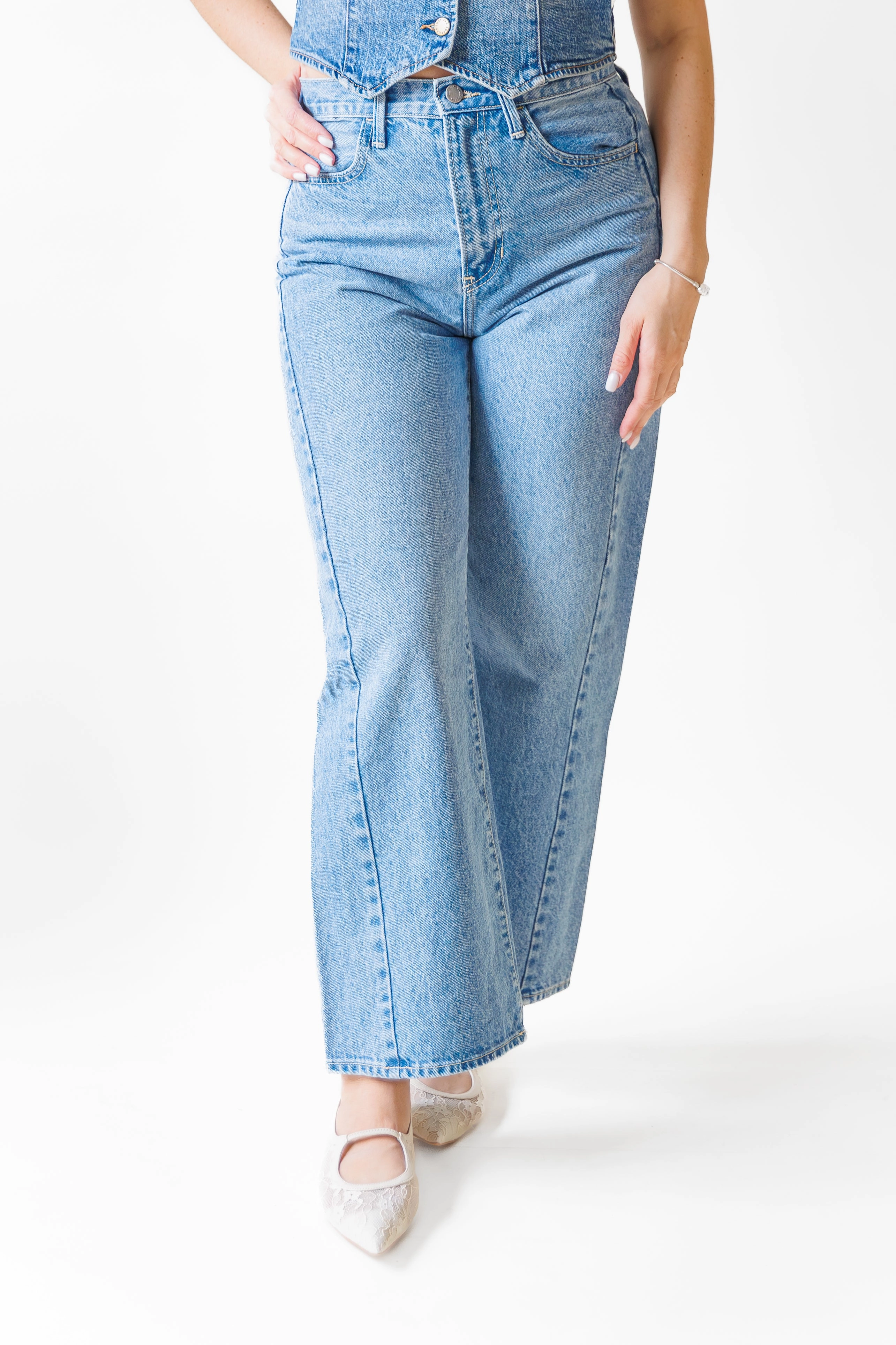Daily Wear Nature Lover CARRIE RELAXED BARREL JEANS