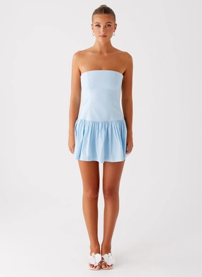 Riviera Mini Dress - Blue