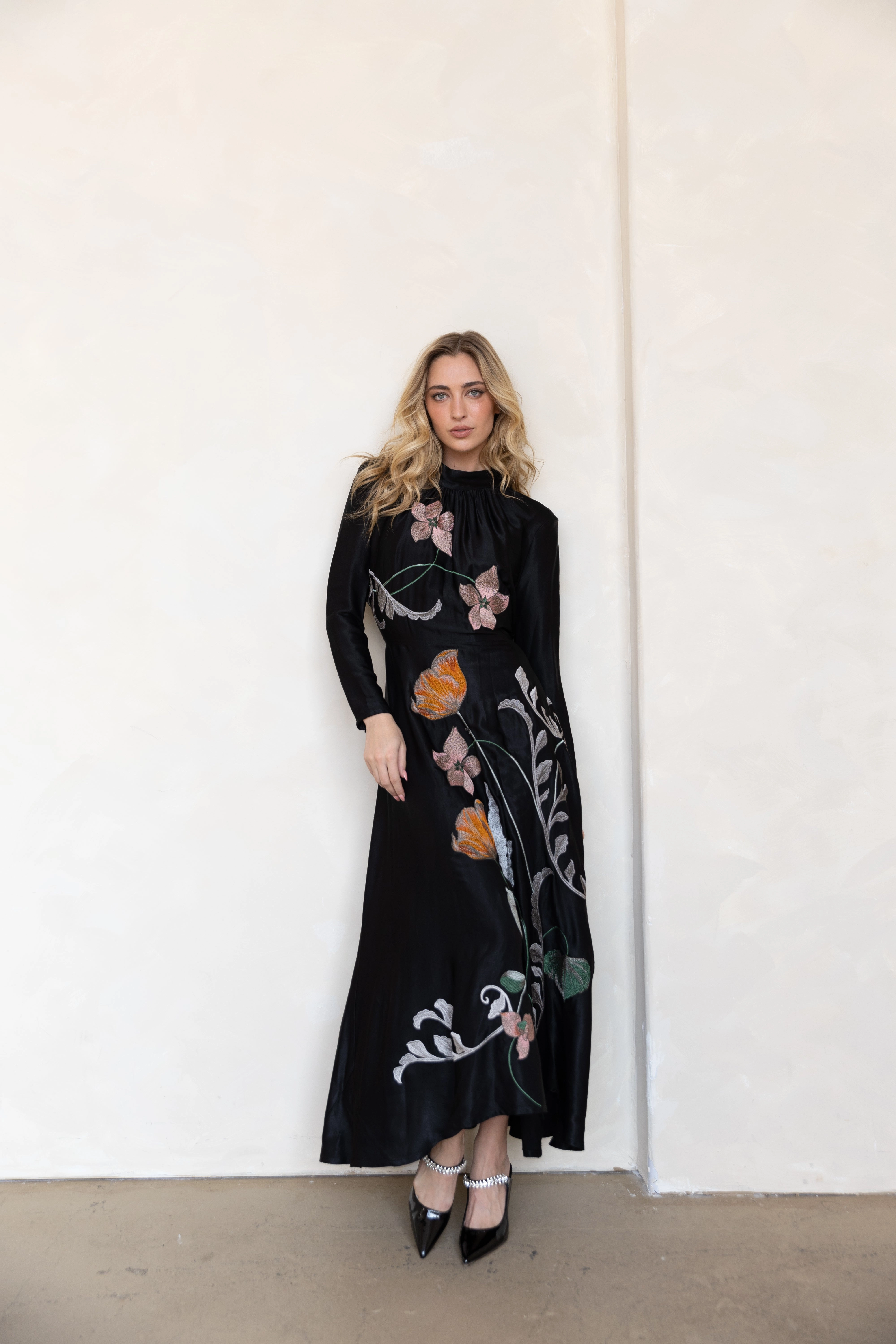 Perfectly Crafted Romano Satin Maxi