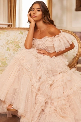 Elia Off-Shoulder Gown Body Safe