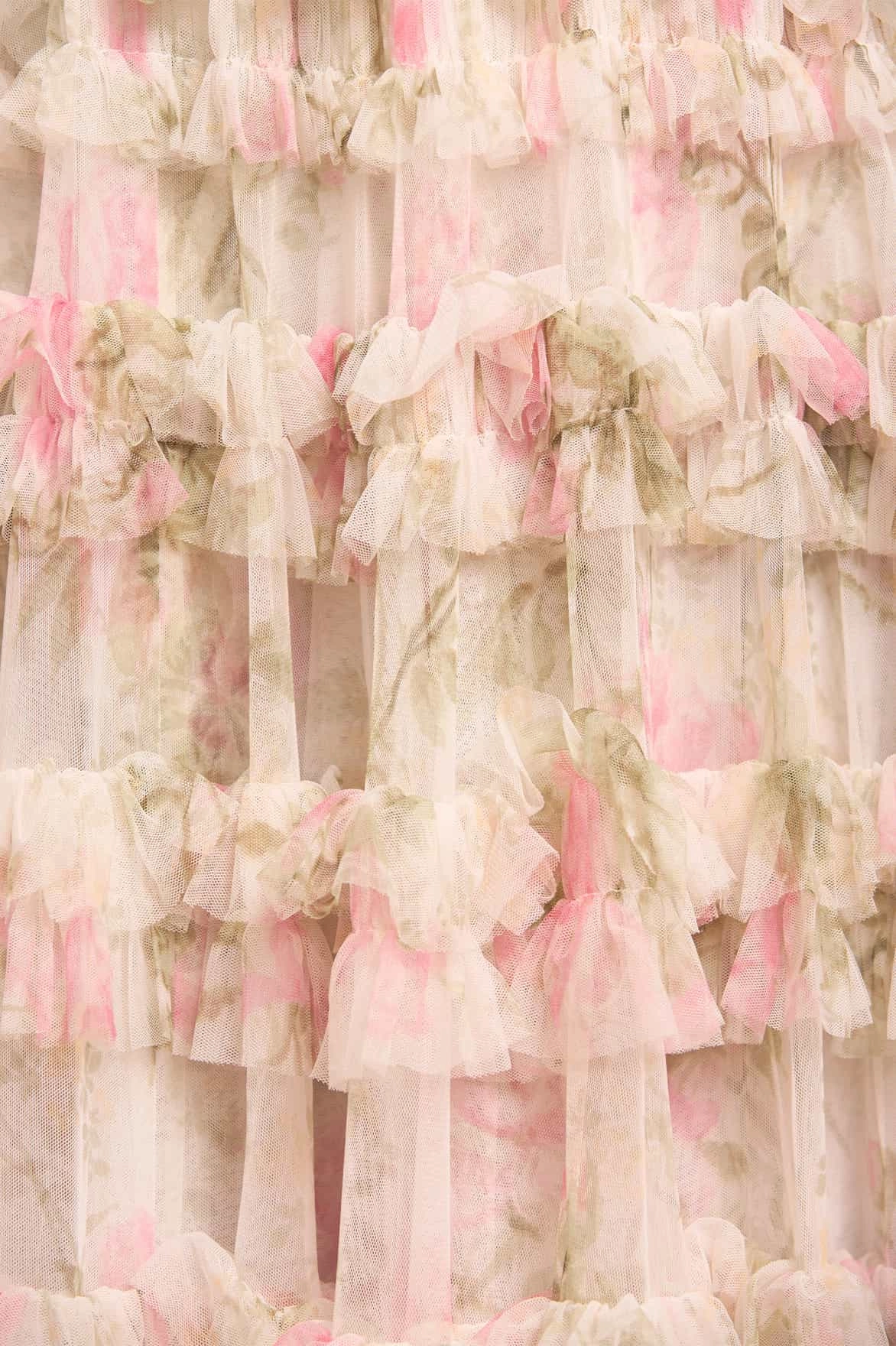 Rose Lisette Off-Shoulder Gown All-season Lace Soft