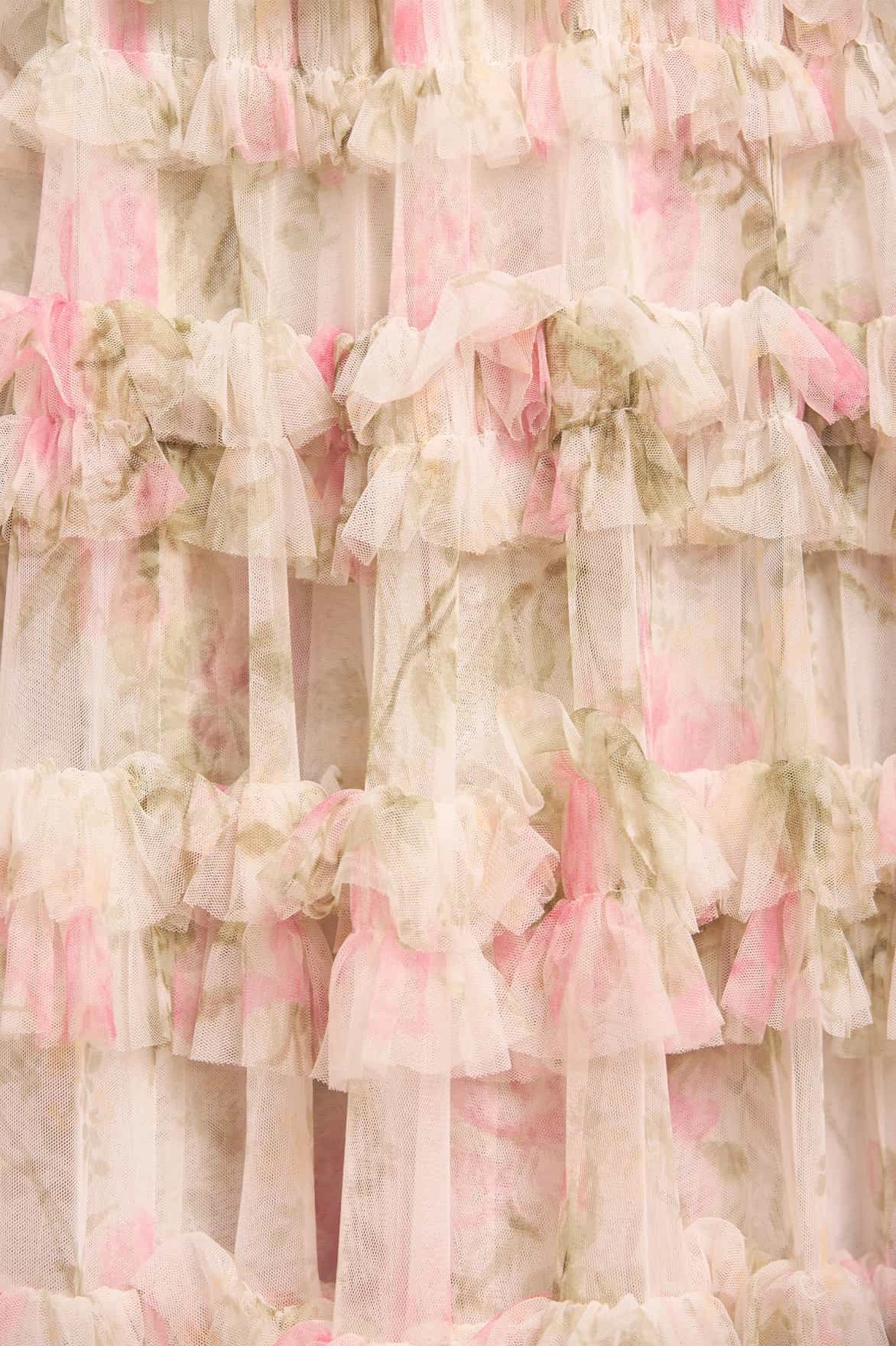 Rose Lisette Off-Shoulder Gown Bold Look Street Mode