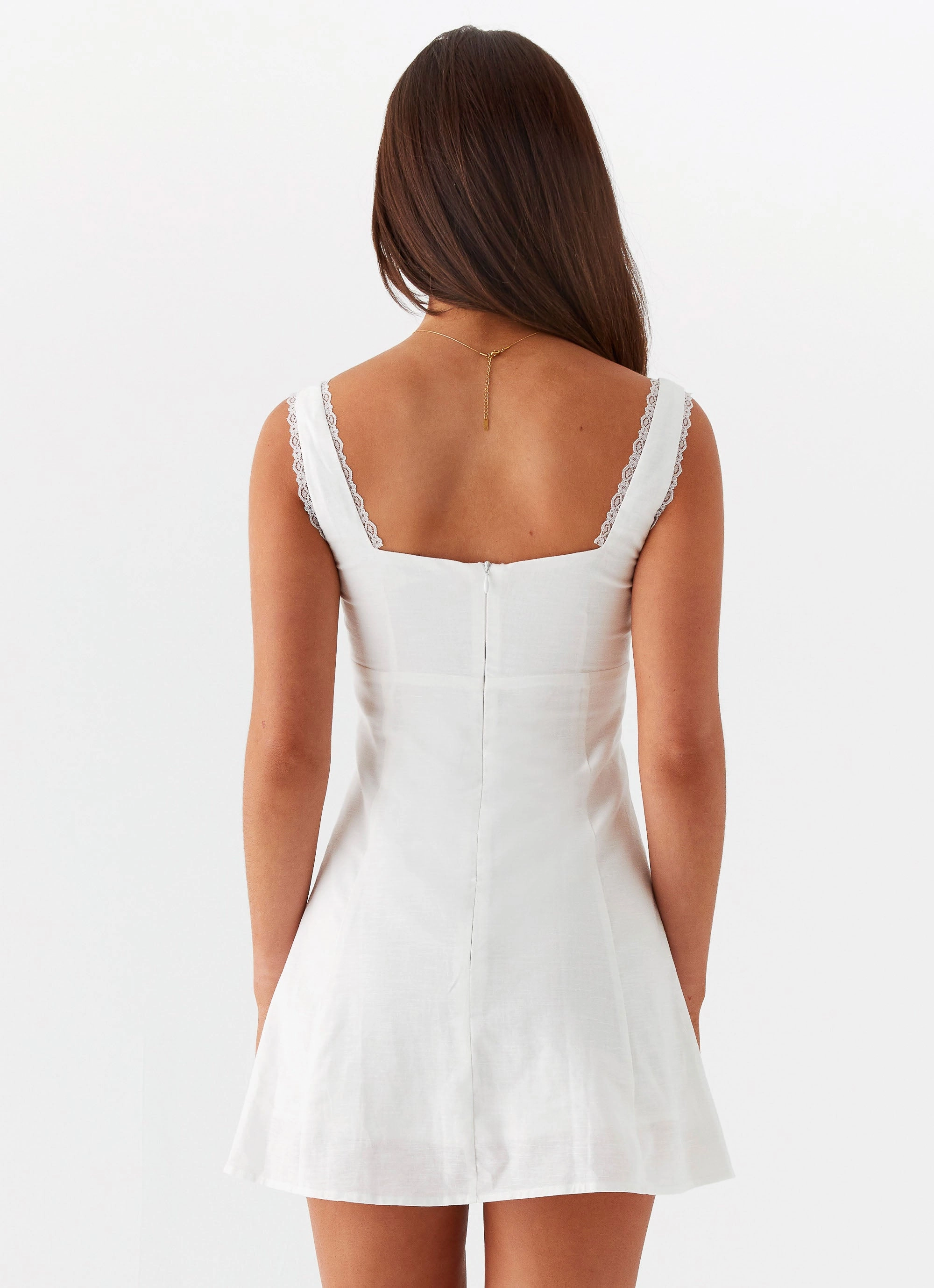 Rowena Mini Dress - White