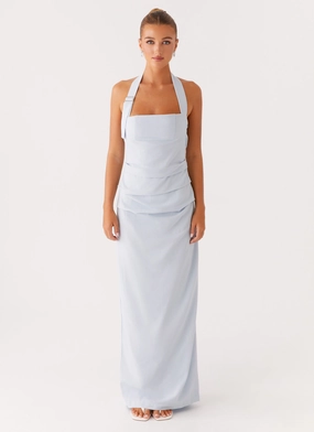 Rumour Has it Maxi Dress - Blue