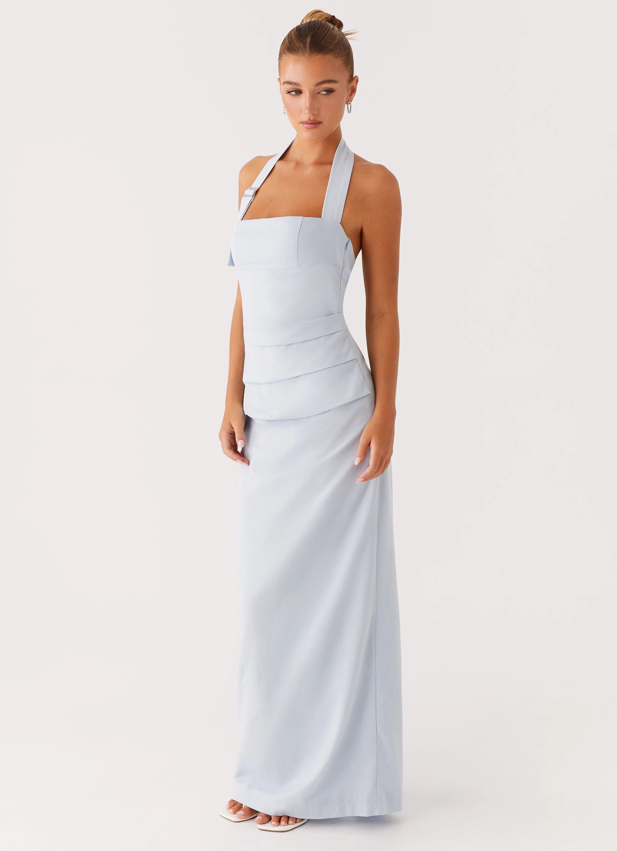 Rumour Has it Maxi Dress - Blue