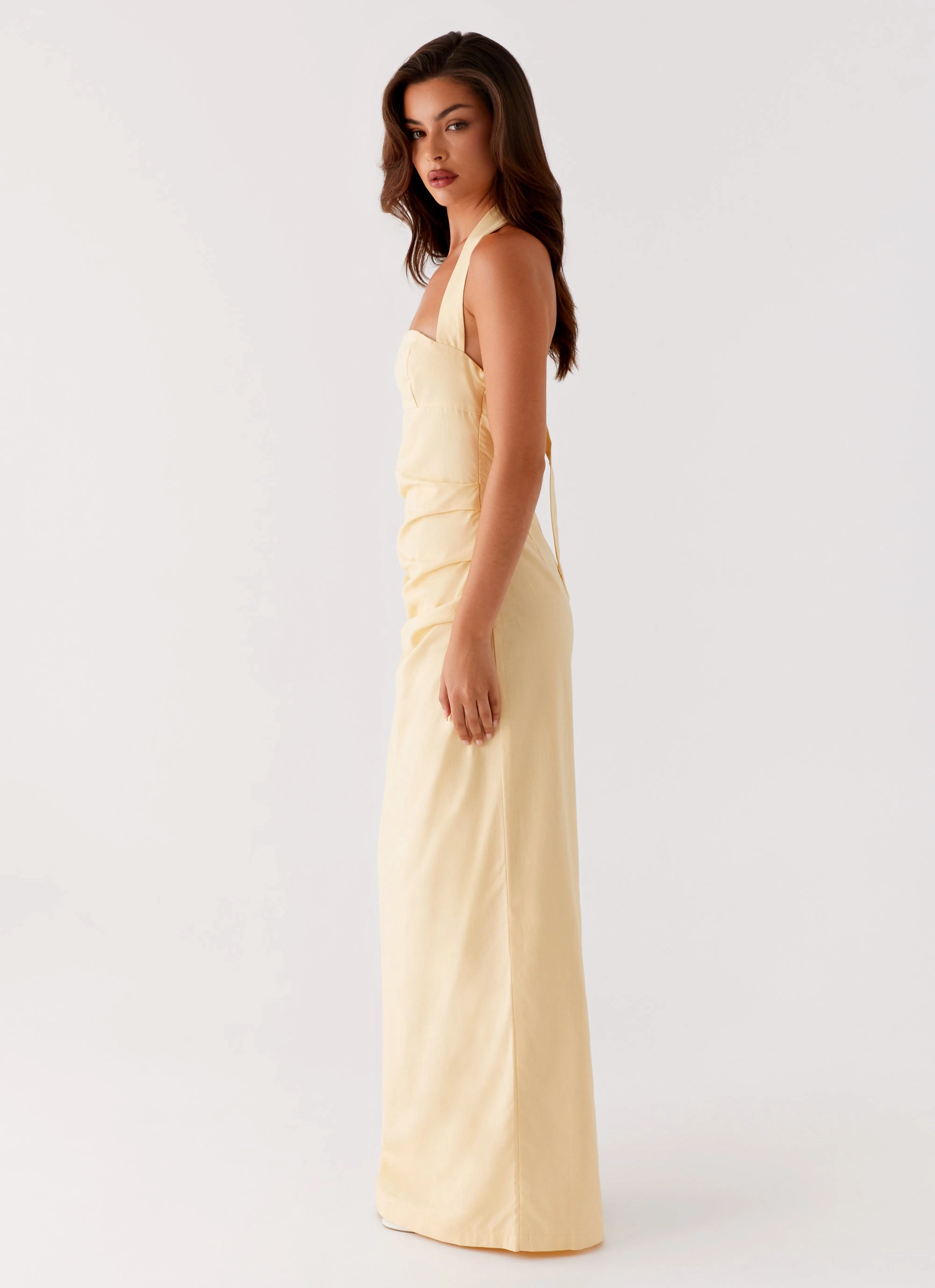 Rumour Has it Maxi Dress - Yellow